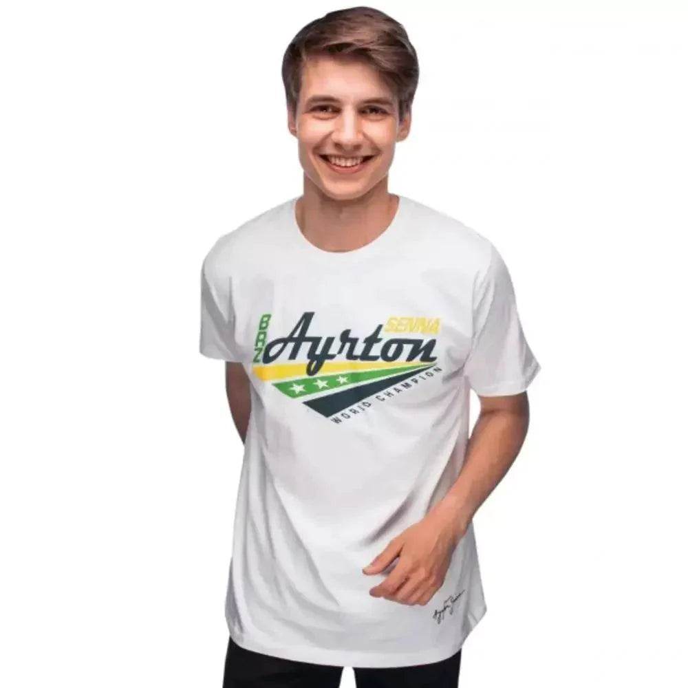 Ayrton Senna T-Shirt World Champion - Dash Racegear Store