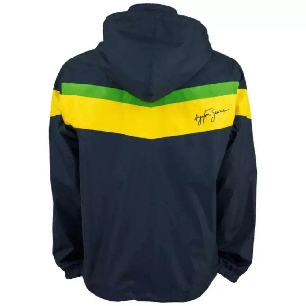 Ayrton Senna Windbreaker Jacket Racing - Dash Racegear Store