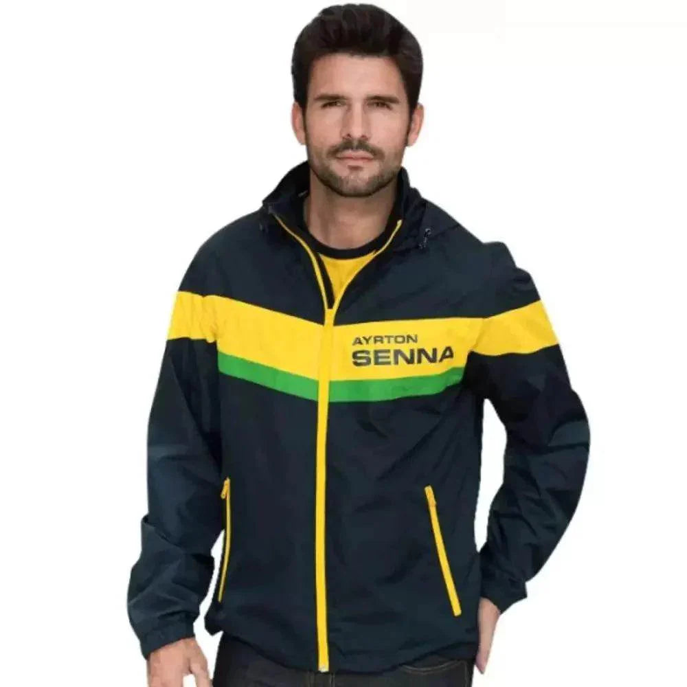 Ayrton Senna Windbreaker Jacket Racing