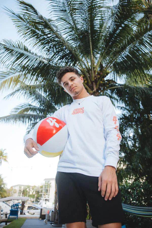 BEACHBALL LONG SLEEVE TEE - Dash Racegear Store