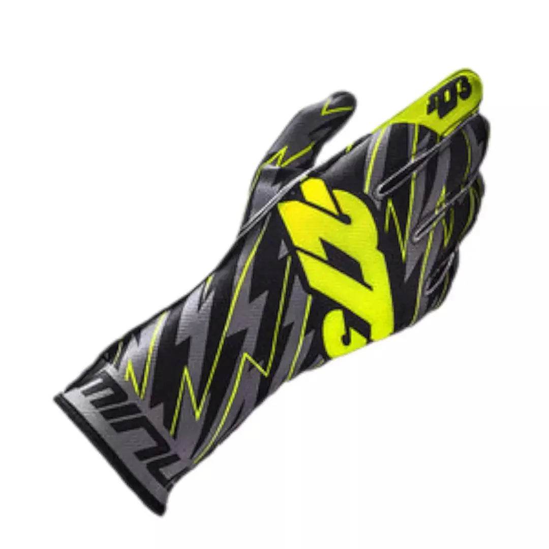 BLITZ Black/Gray/Fluo Yellow - Dash Racegear Store