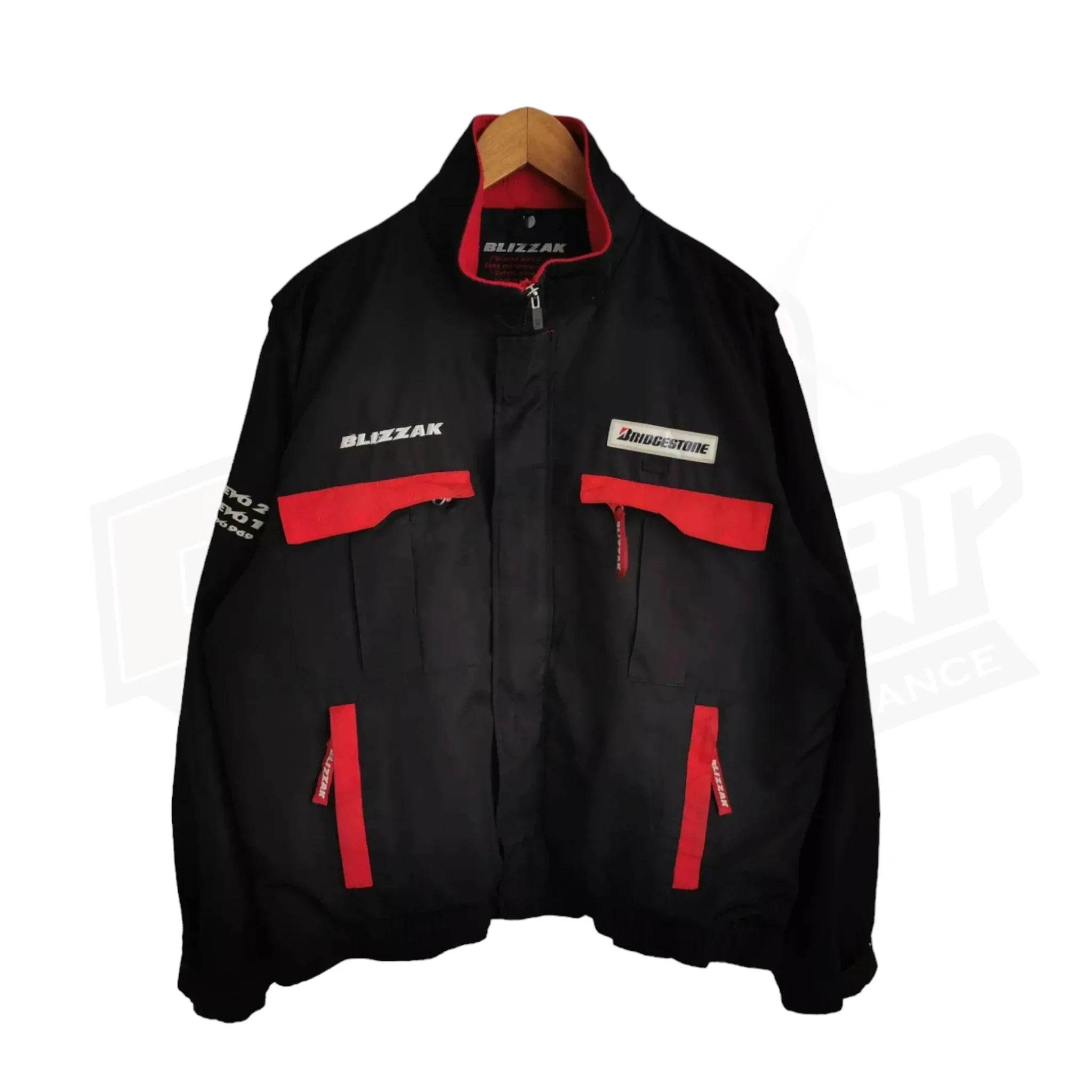 Bridgestone Blizzak Embroidered Windbreaker Jacket - Dash Racegear Store