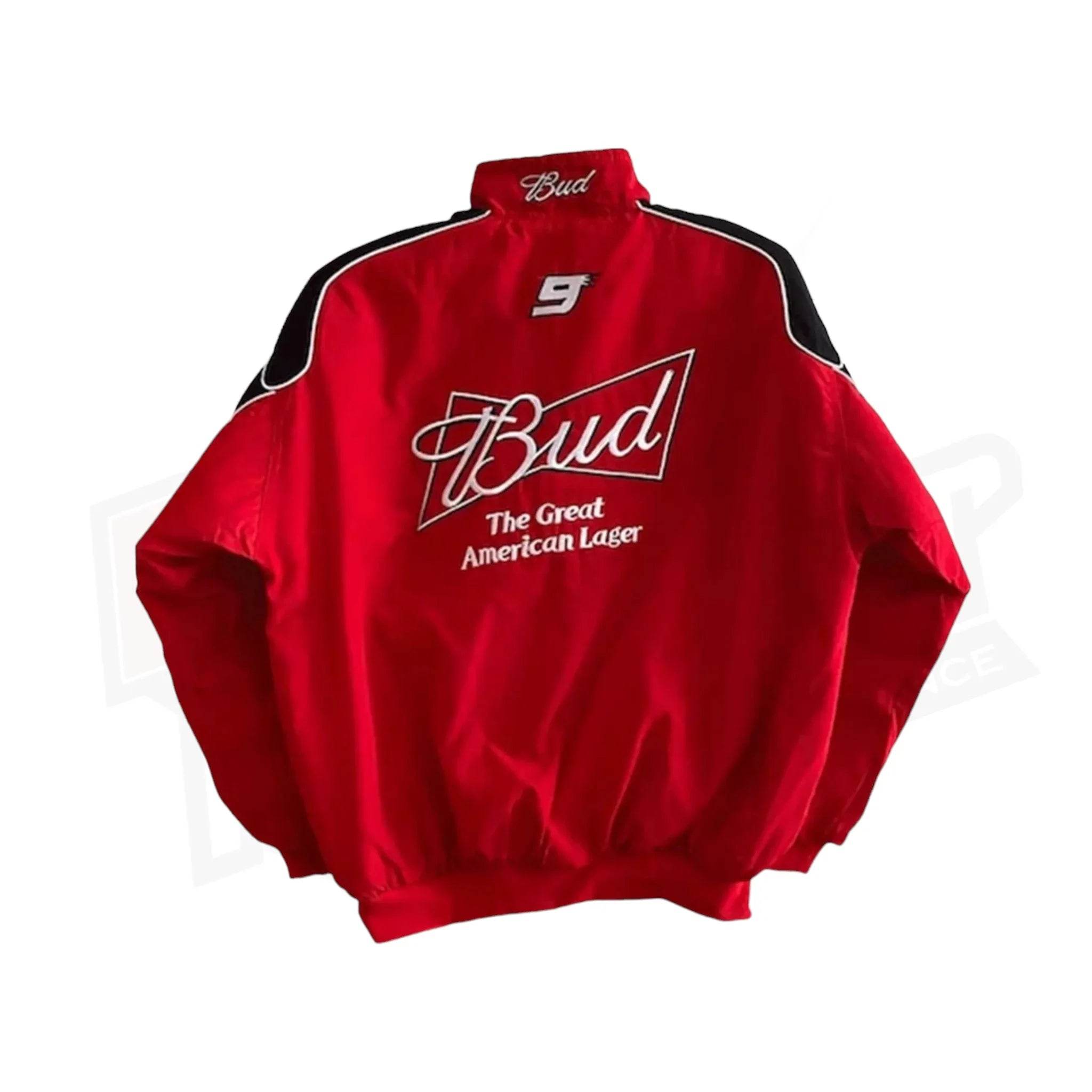 Budweiser Black F1 Retro Racing Jacket - Dash Racegear Store