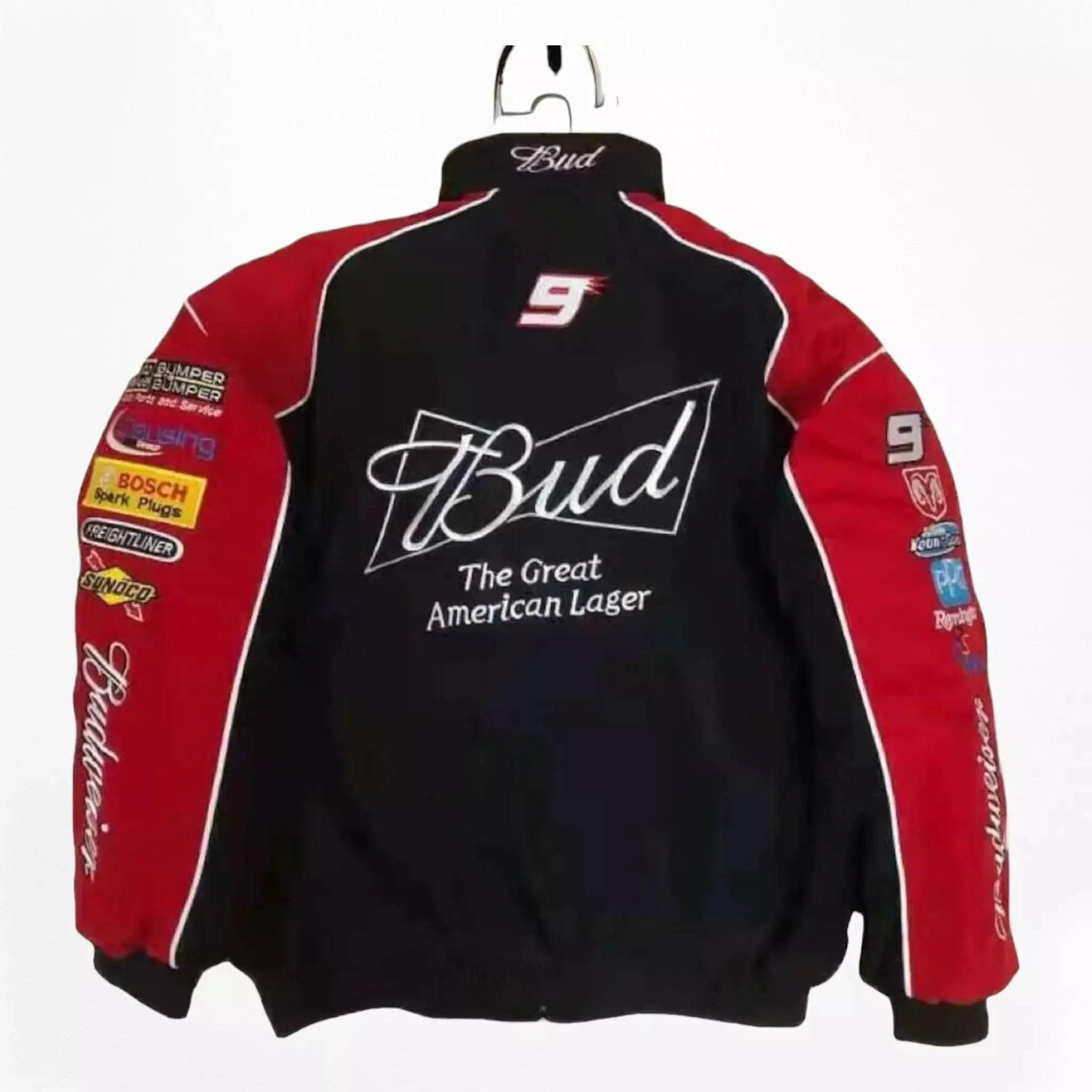 Budweiser F1 Official Embroidered Racing Jacket - Dash Racegear Store