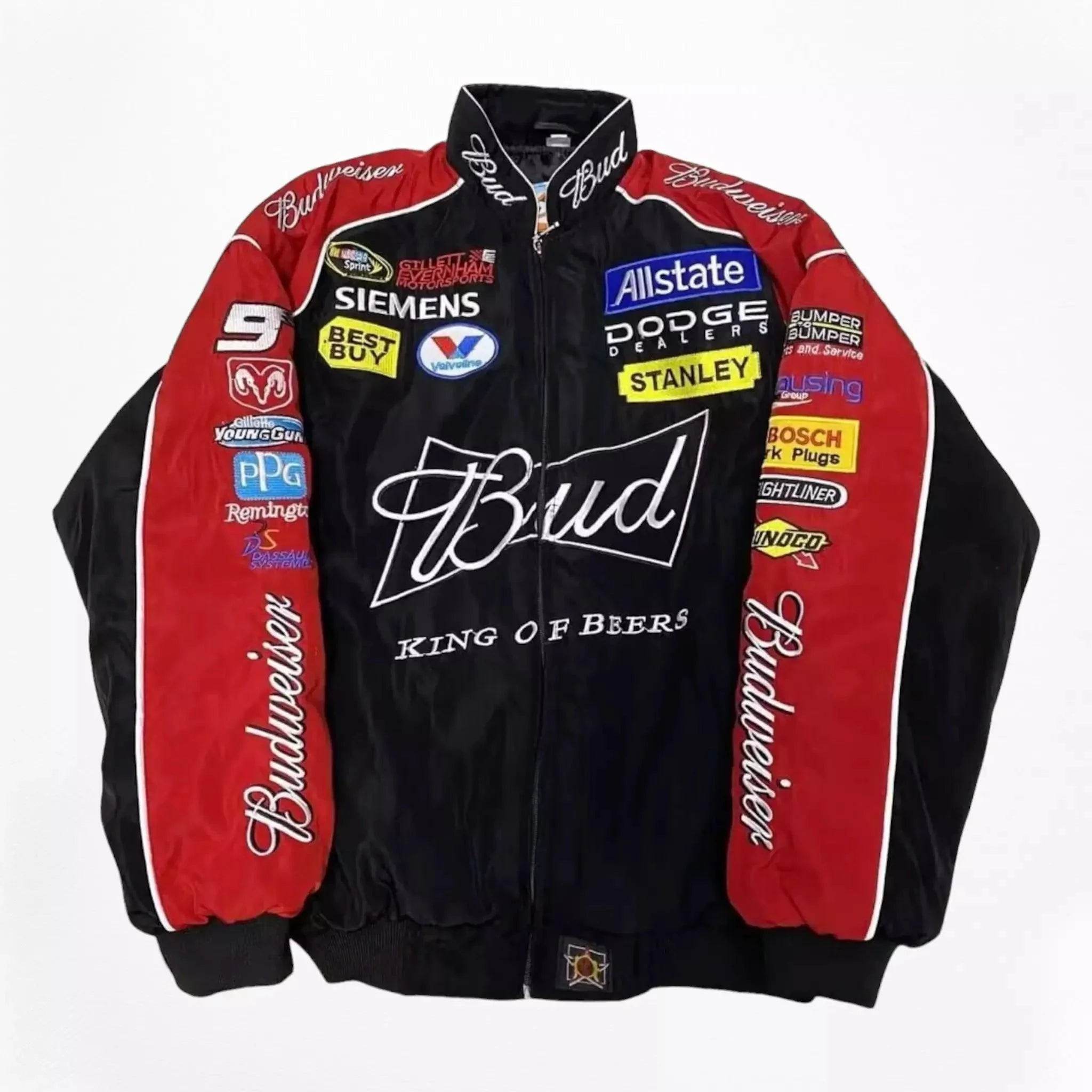 Budweiser F1 Official Embroidered Racing Jacket - Dash Racegear Store