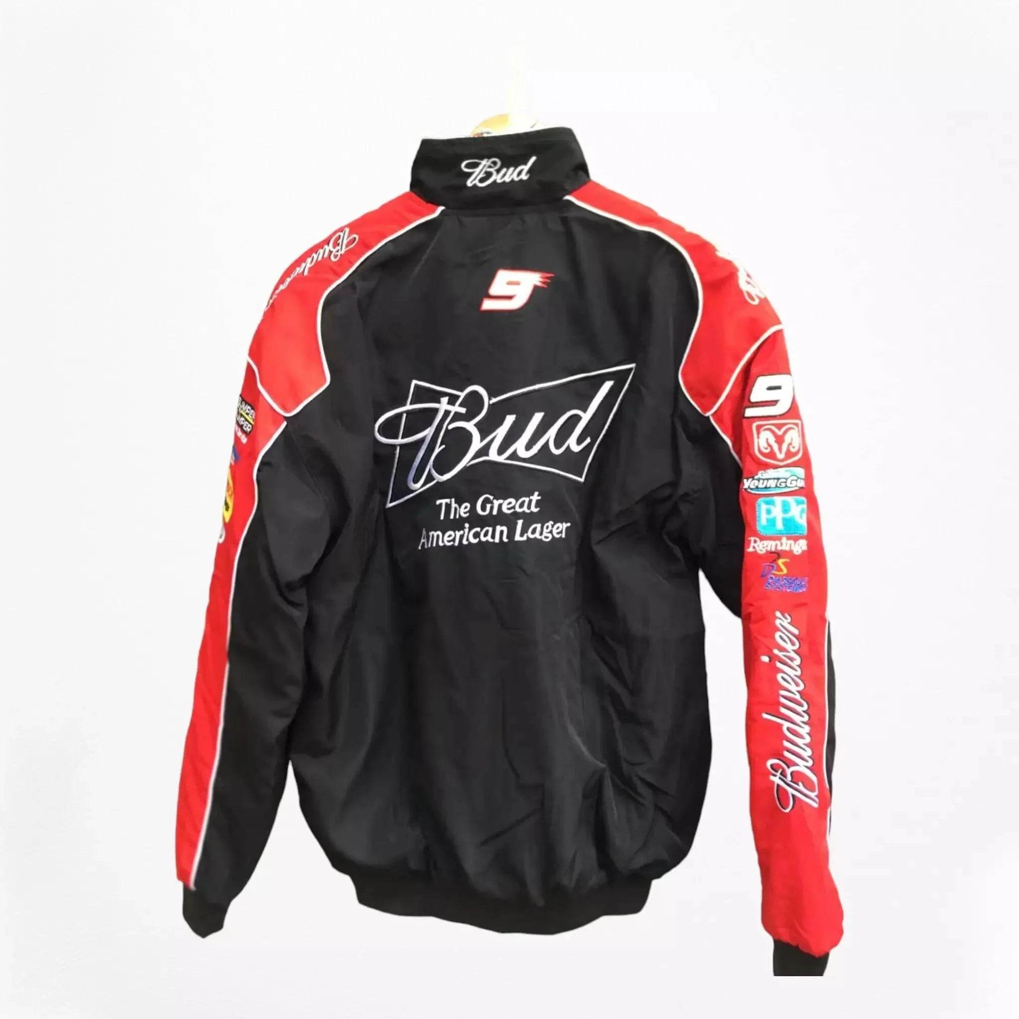 Budweiser F1 Official Embroidered Racing Jacket - Dash Racegear Store