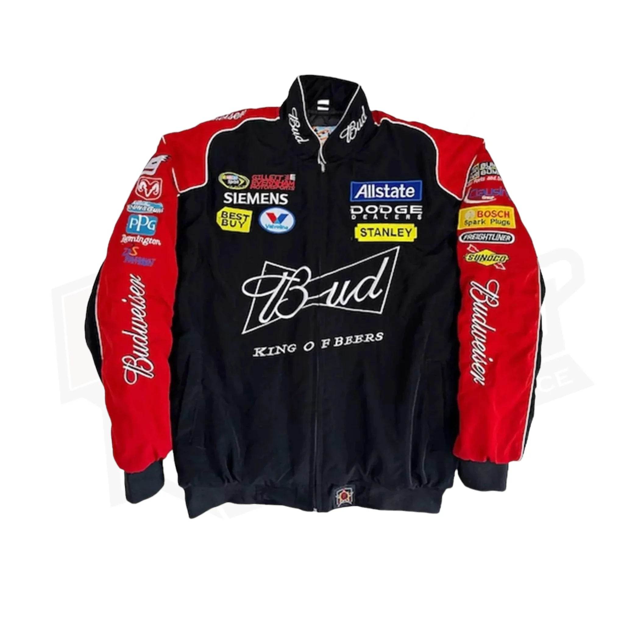Budweiser F1 Racing Embroidered Retro Limited Edition Jacket - Dash Racegear Store