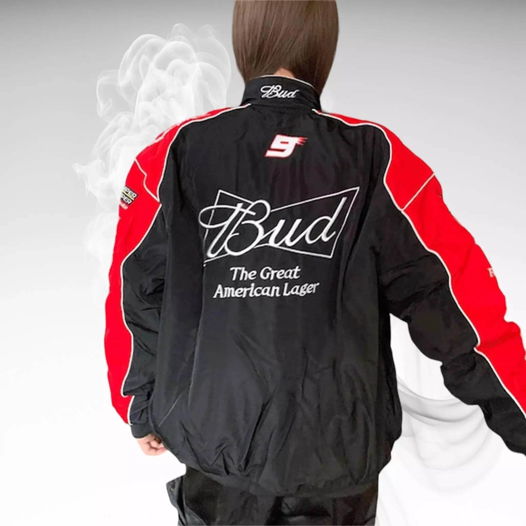 Budweiser F1 Racing Embroidered Retro Limited Edition Jacket - Dash Racegear Store