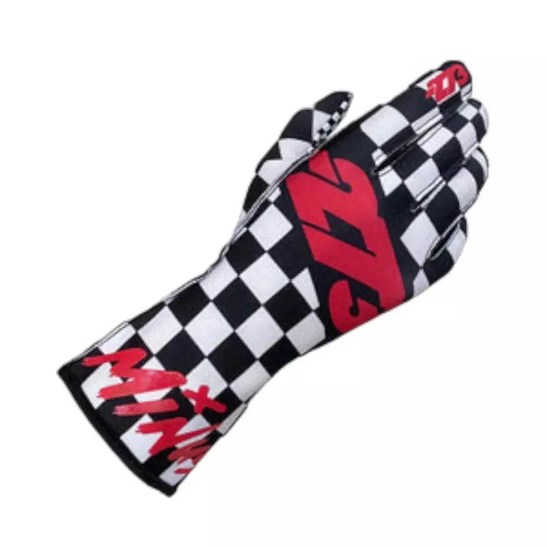 CRENSHAW Black/White/Red - Dash Racegear Store