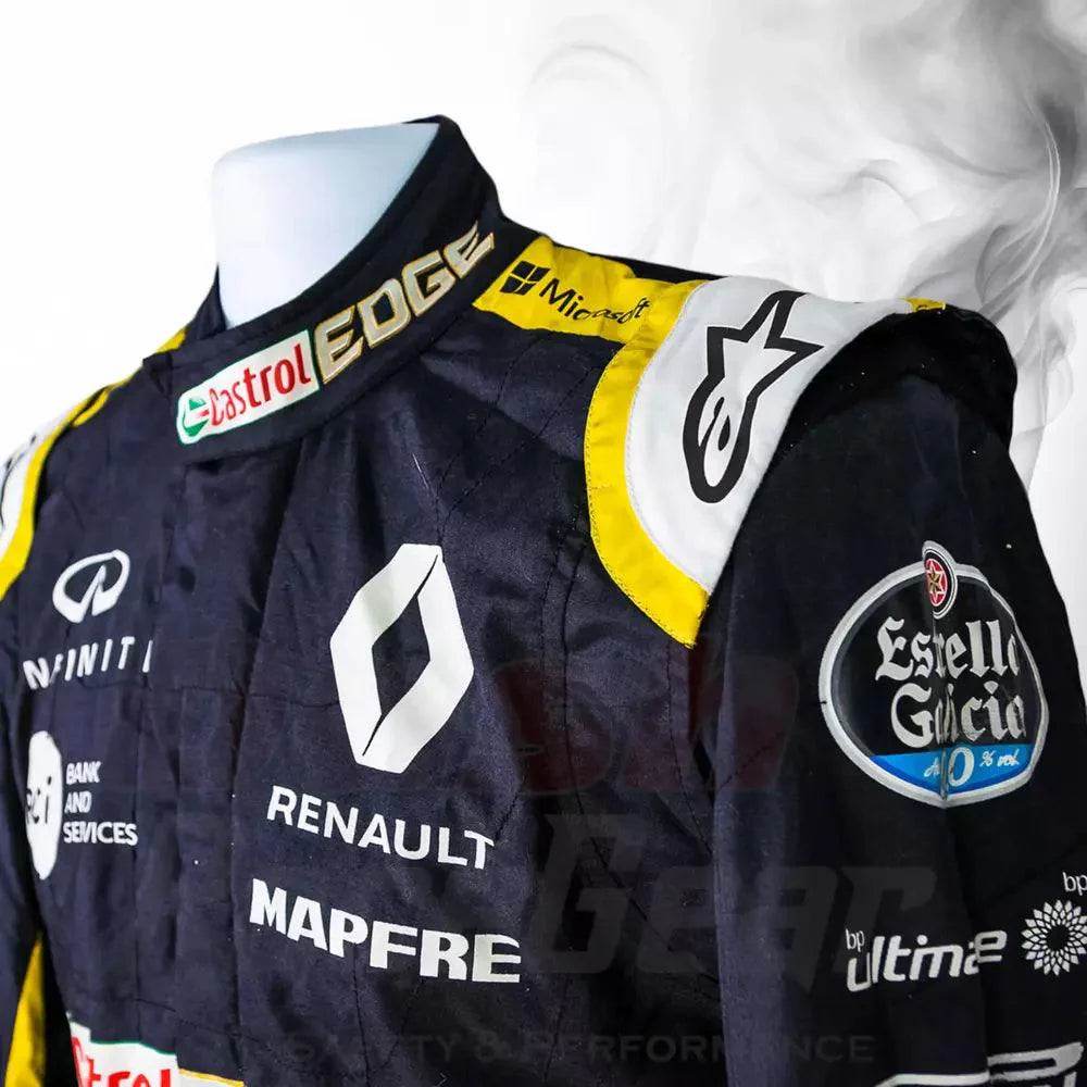 Carlos Sainz 2018 Renault F1 Racing Suit Brazilian Grand Prix - Dash Racegear Store