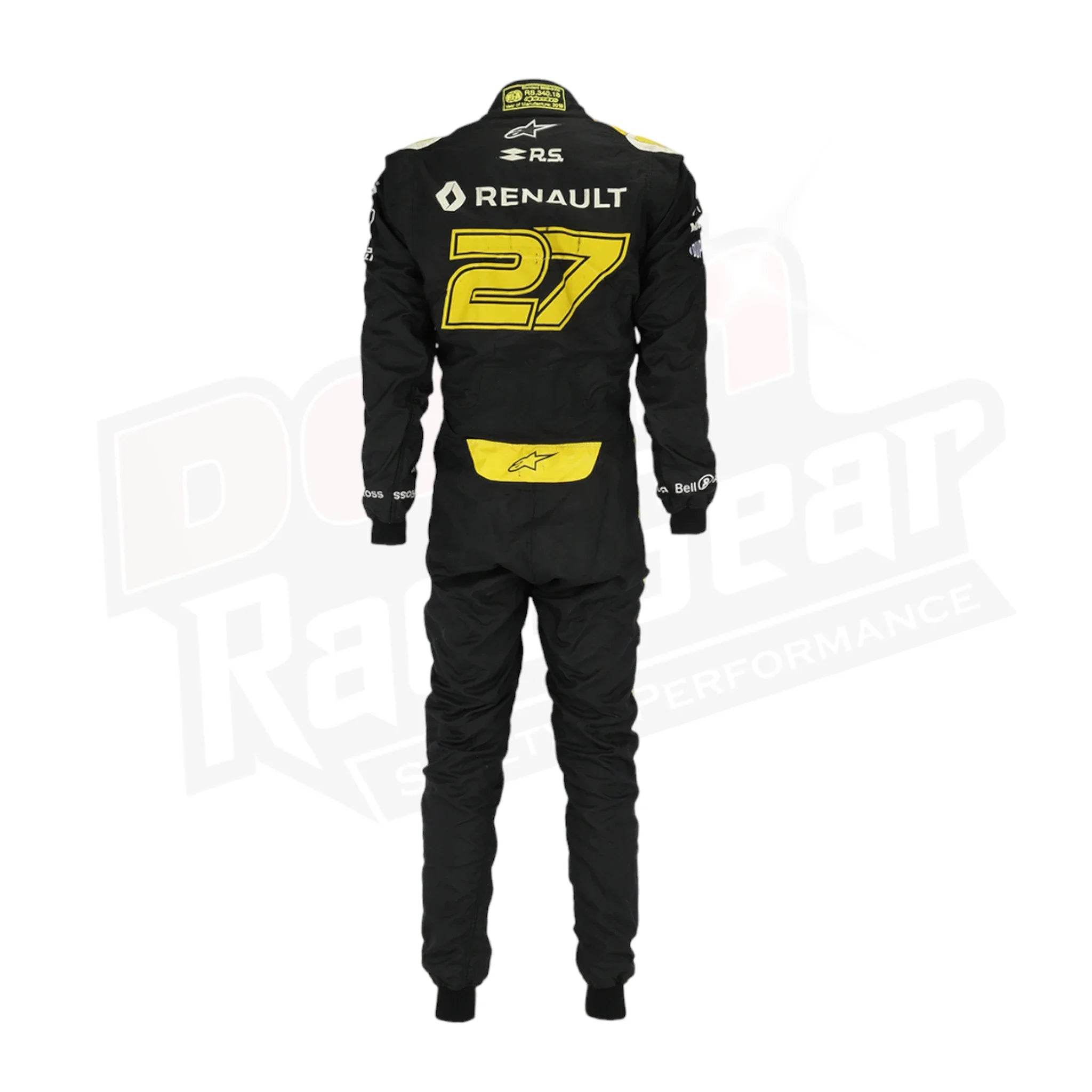 Carlos Sainz 2018 Renault F1 Racing Suit KIDS Brazilian Grand Prix - Dash Racegear Store
