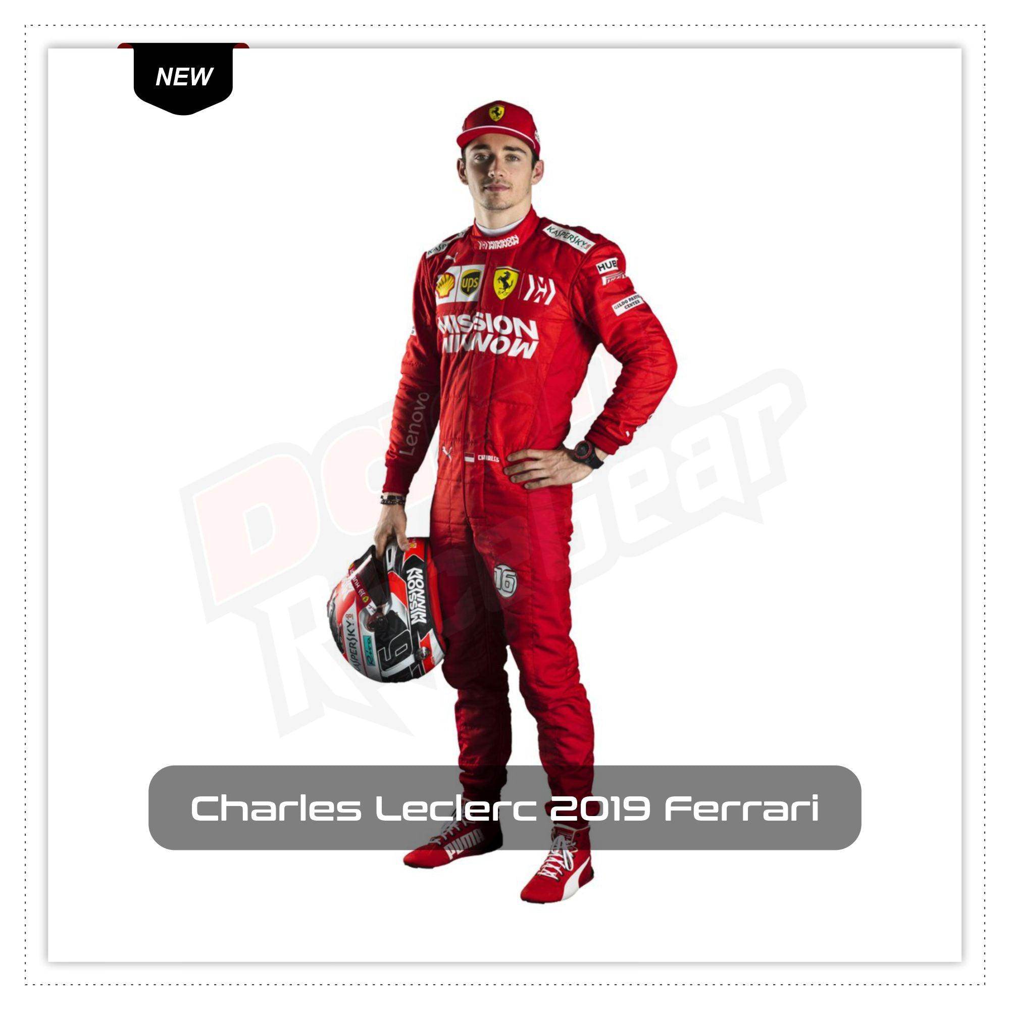 Charles Leclerc 2019 Ferrari F1 Race Suit