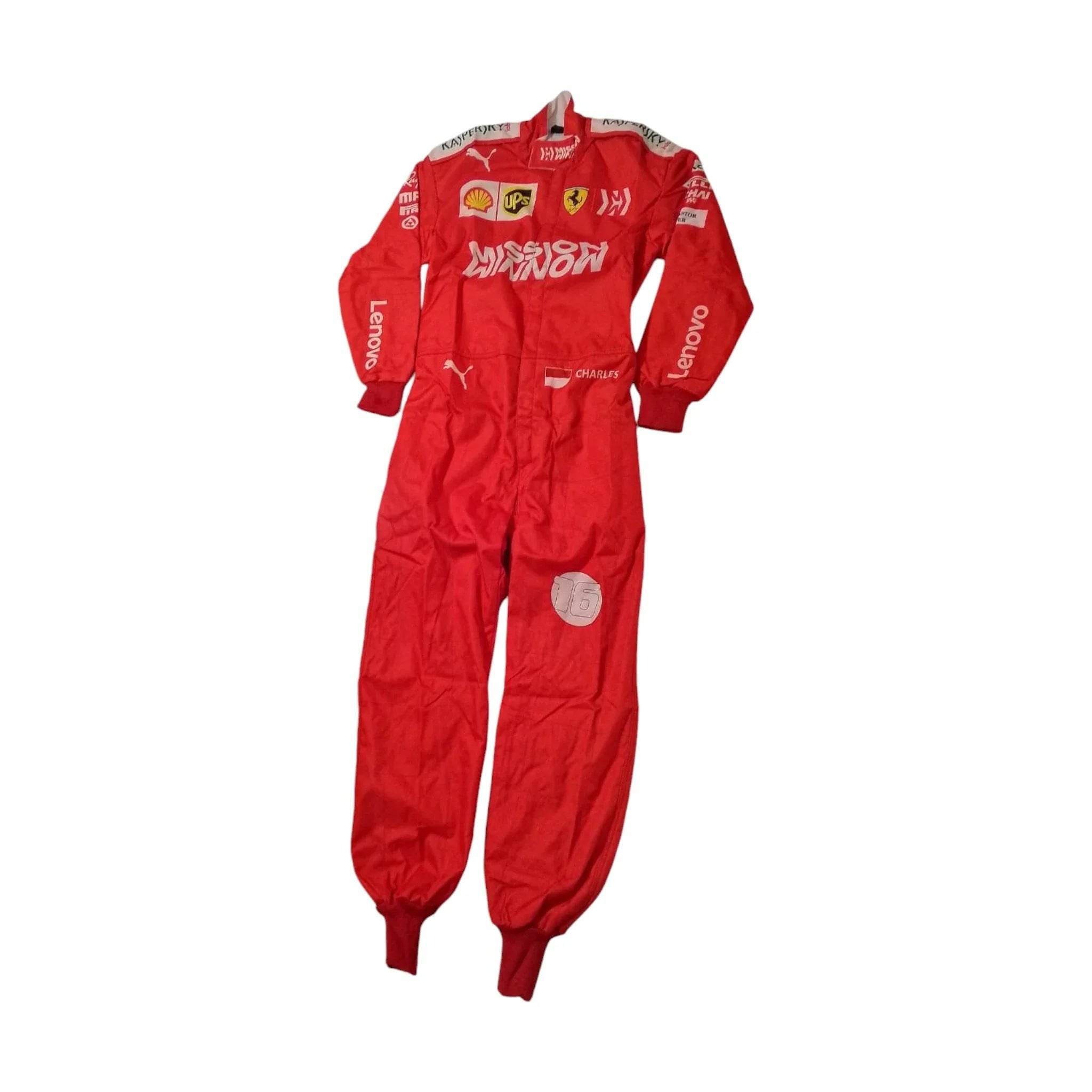Charles Leclerc 2019 Ferrari F1 Race Suit - Dash Racegear Store