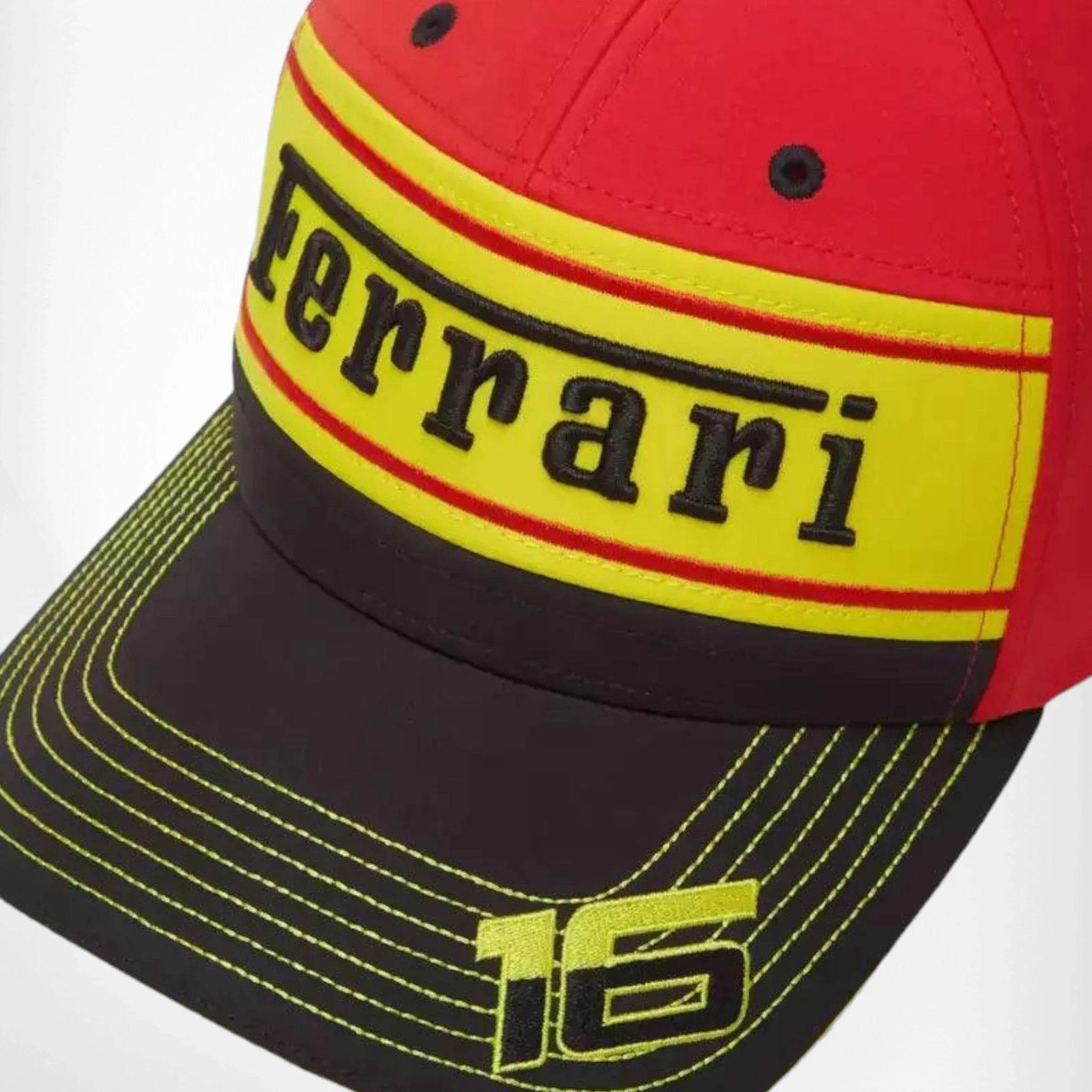 Charles Leclerc Scuderia Ferrari - Monza Special Edition Baseball Cap - Dash Racegear Store