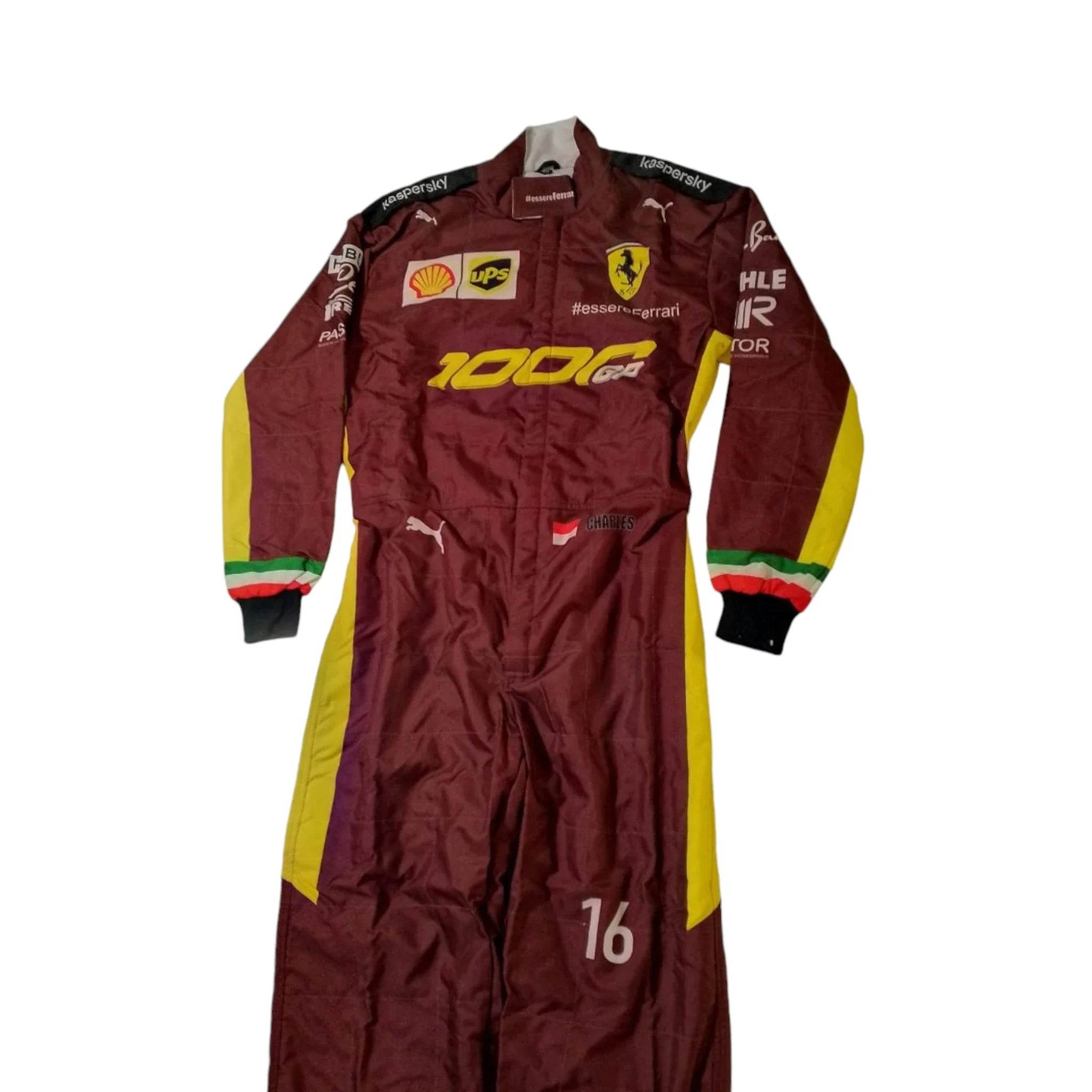 Charles Leclerc Sebastian Vettel 2020 F1 Replica Race Suit - Scuderia Ferrari 1000s - Dash Racegear Store