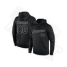Custom Stitched Black & Gray Sports Pullover Hoodie - Dash Racegear Store
