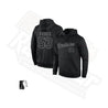 Custom Stitched Black & Gray Sports Pullover Hoodie - Dash Racegear Store