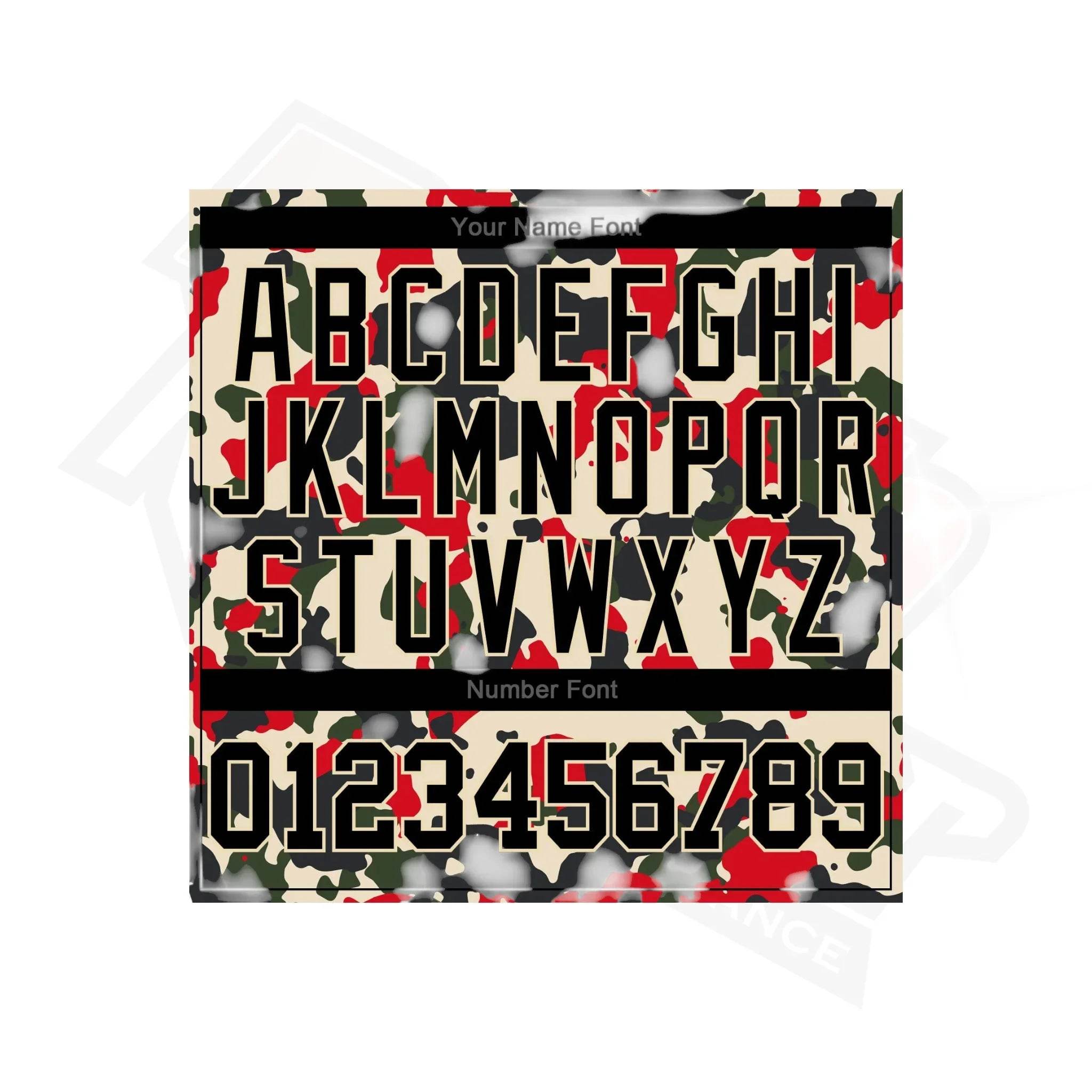 Custom Stitched Camo Black & Cream Sports Hoodie - Dash Racegear Store