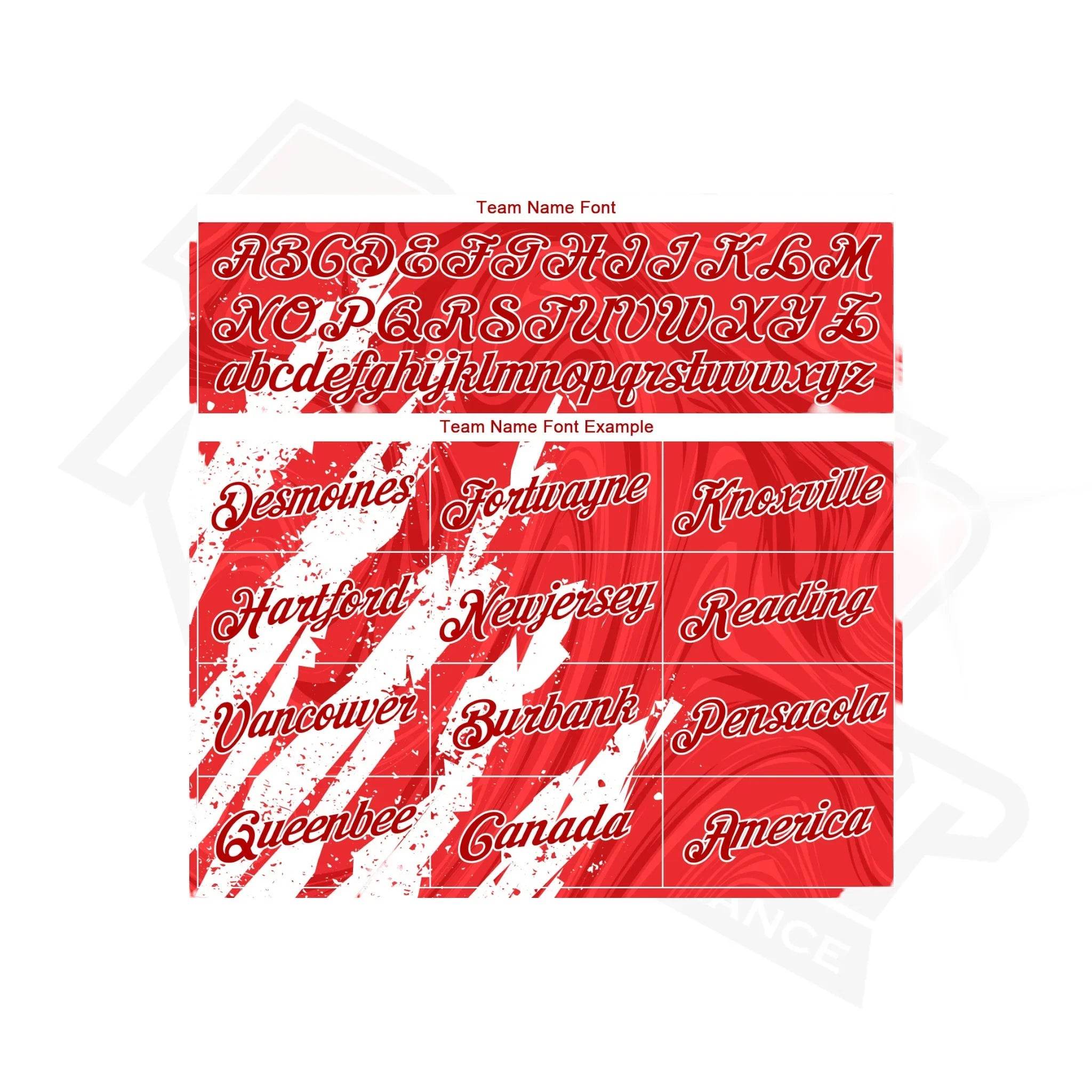 Custom Stitched Red & White 3D Pattern Sports Hoodie - Dash Racegear Store