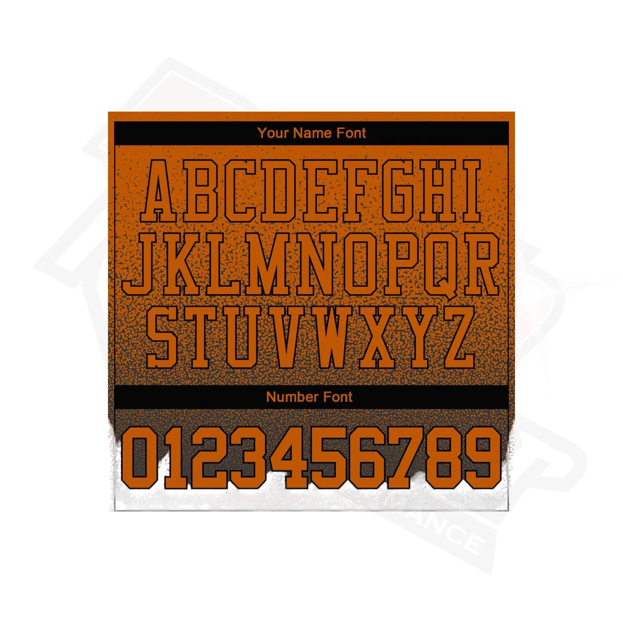 Custom Texas Orange & Black Fade Sports Hoodie - Dash Racegear Store