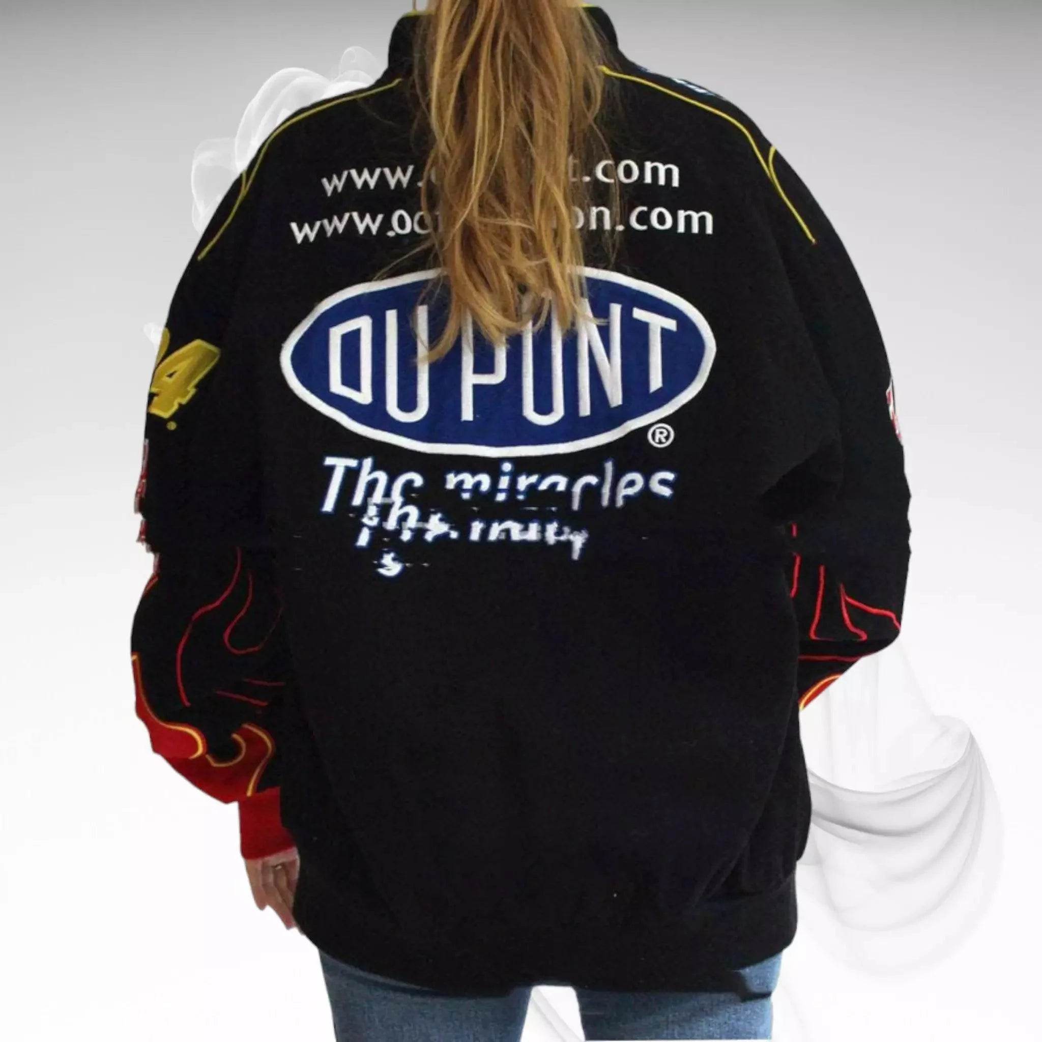 Vintage Dupont Windbreaker Printed Jacket - Dash Racegear Store