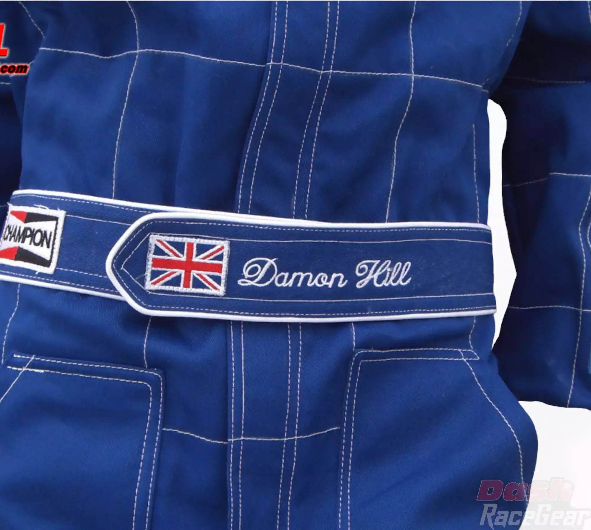 Damon Hill 1997 Williams F1 Embroidered Racing Suit - Dash Racegear Store