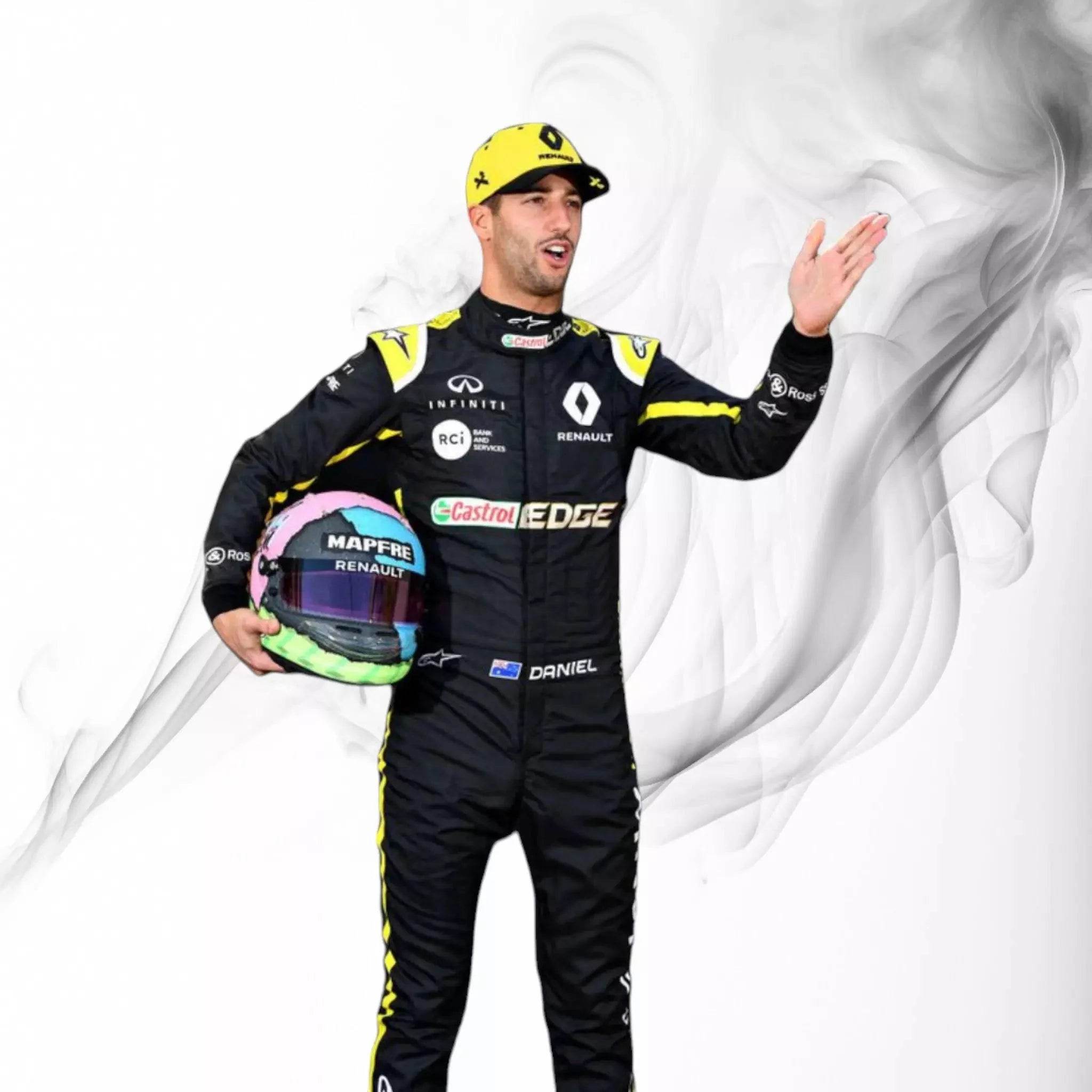 Daniel Ricciardo 2019 Renault F1 Race Suit - Dash Racegear Store