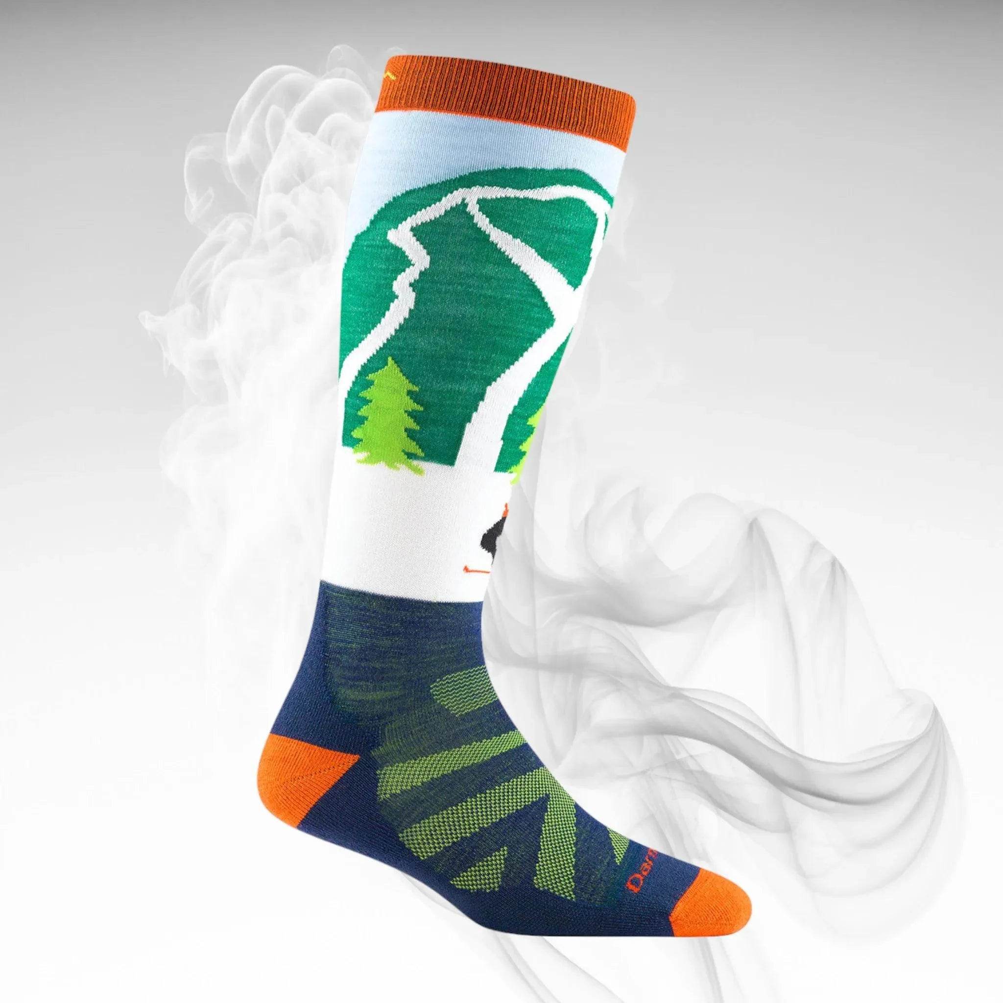 Darn Tough JR Pow Cow Midweight Ski Socks - Dash Racegear Store