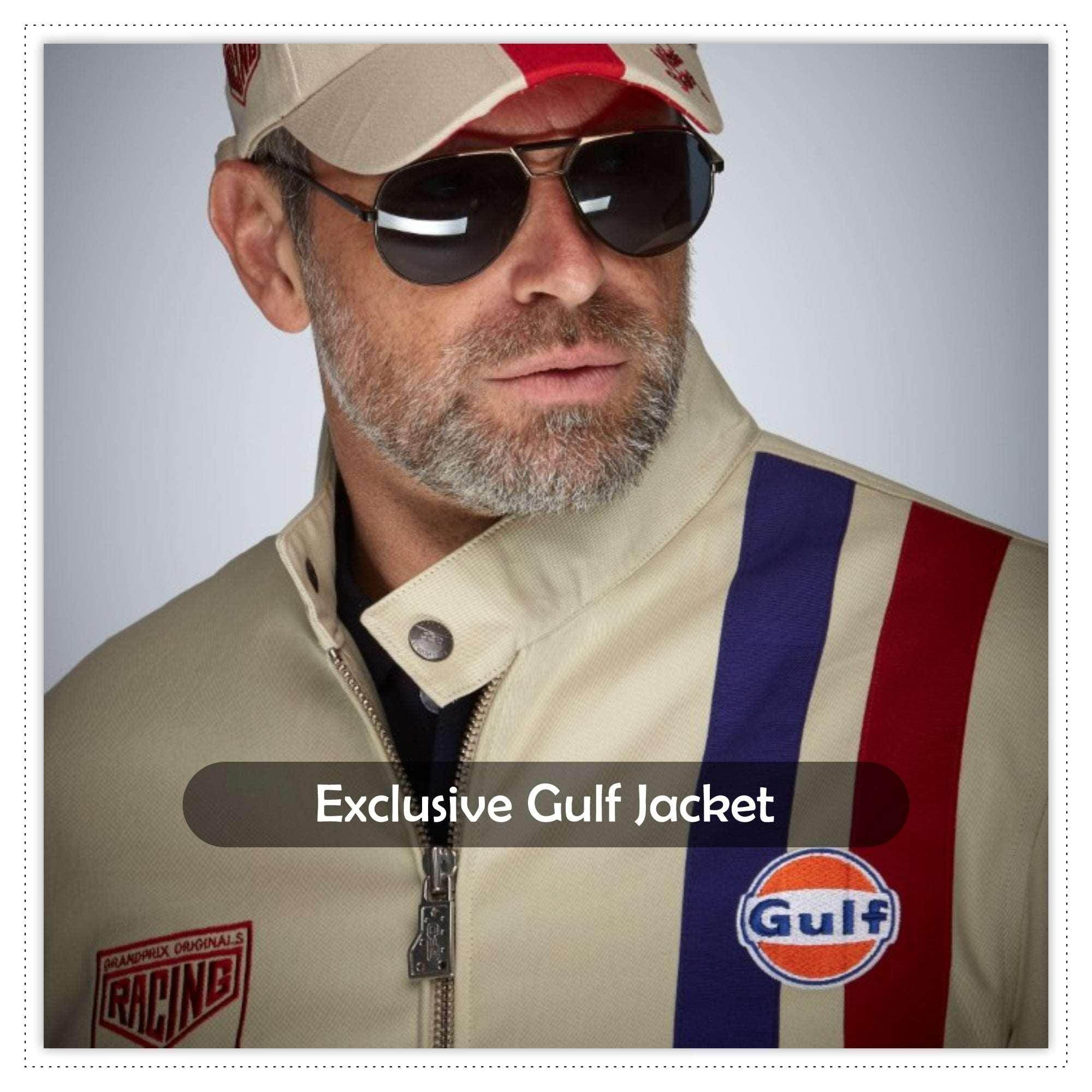 Dash Exlusive Gulf Jacket Roadmaster sand - Dash Racegear Store