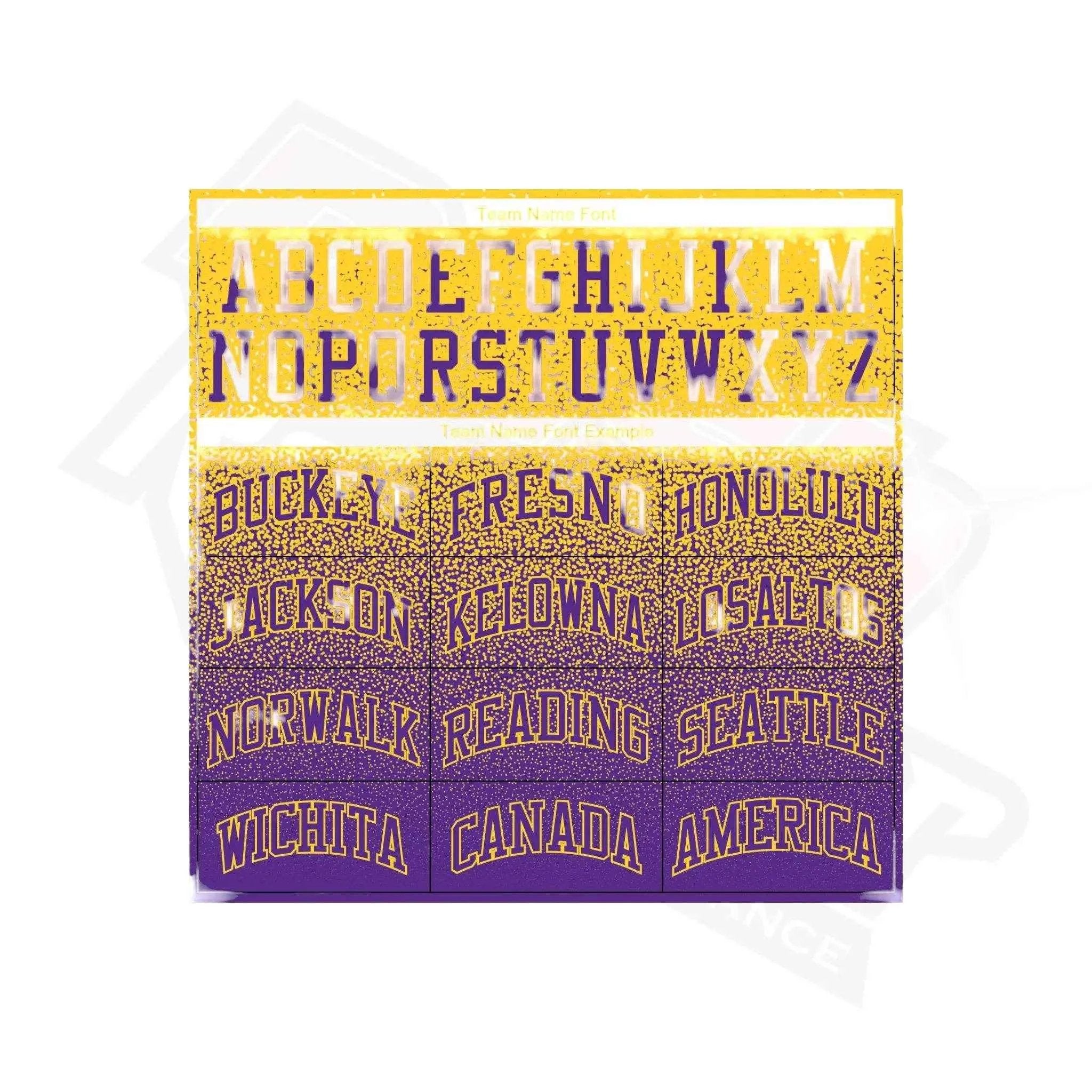 Exclusive Gold & Purple Fade Custom Stitched Sports Hoodie