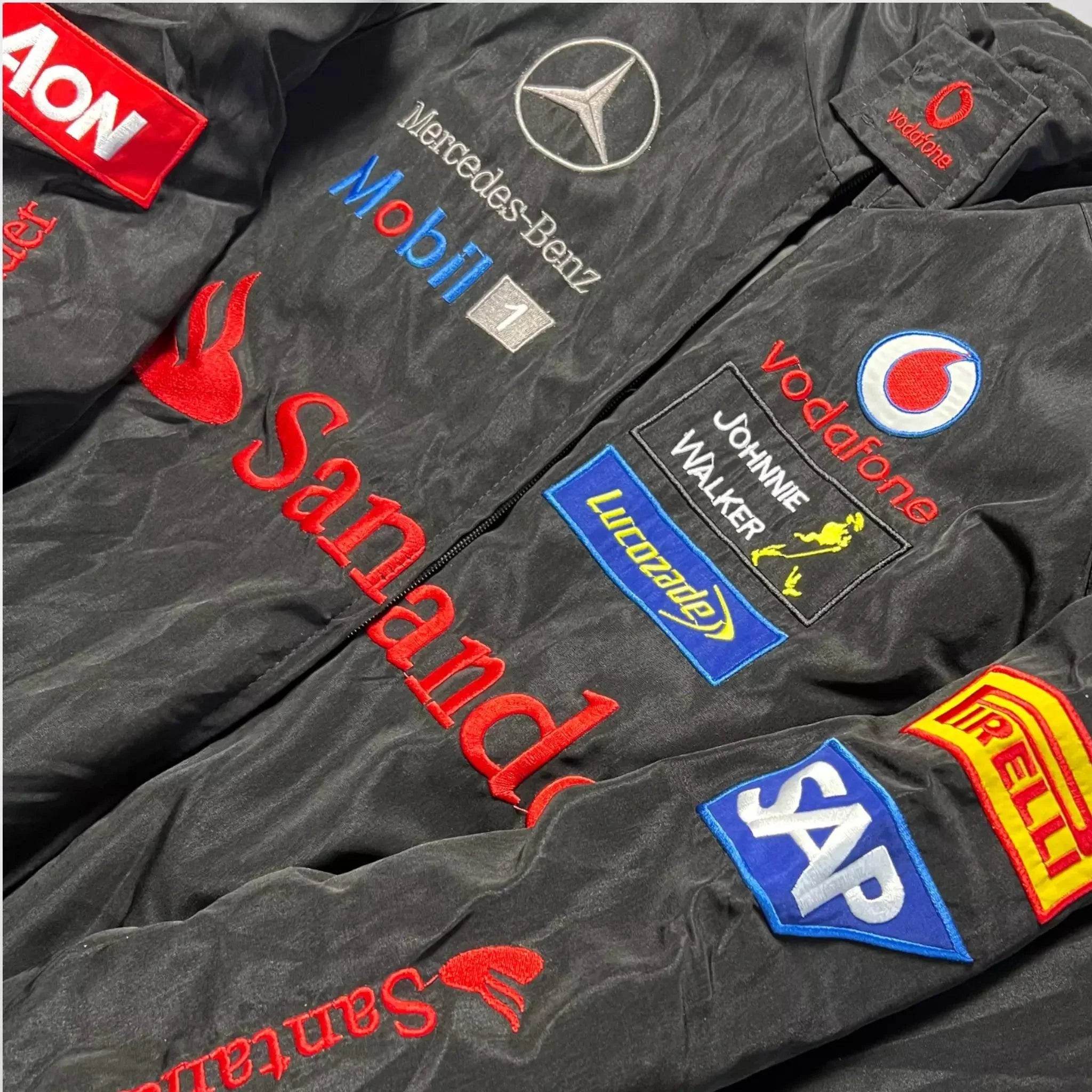 Mercedes F1 Racing Bomber Jacket - Dash Racegear Store