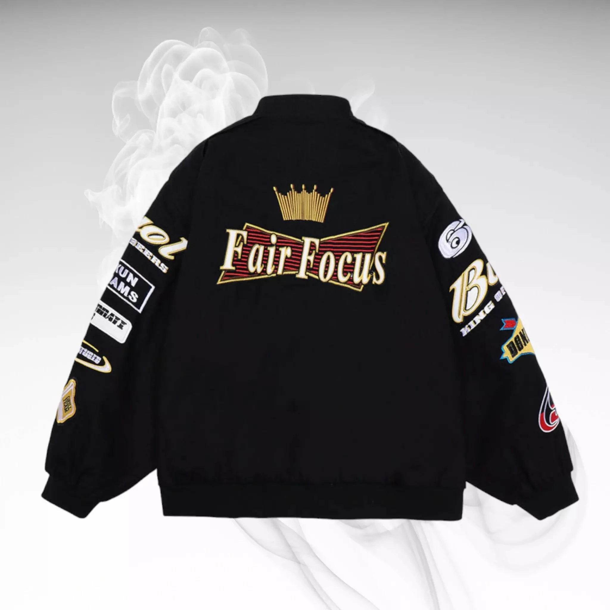 Fair Focus Embroidered Racing Jacket - Dash Racegear Store
