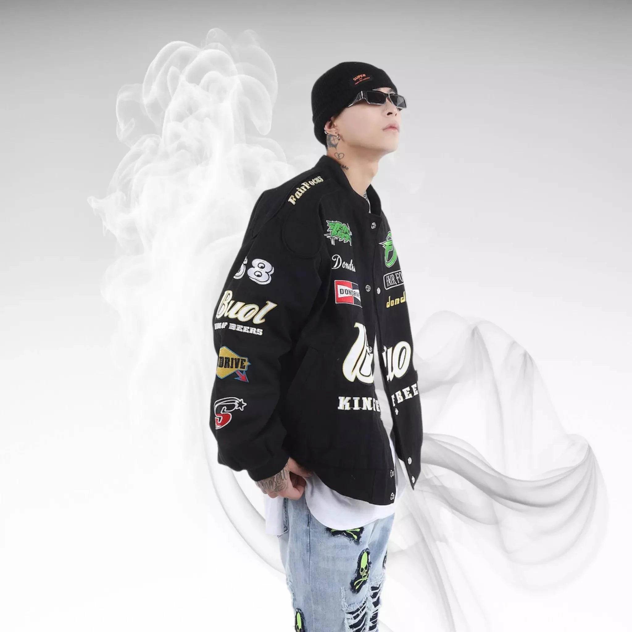 Fair Focus Embroidered Racing Jacket - Dash Racegear Store