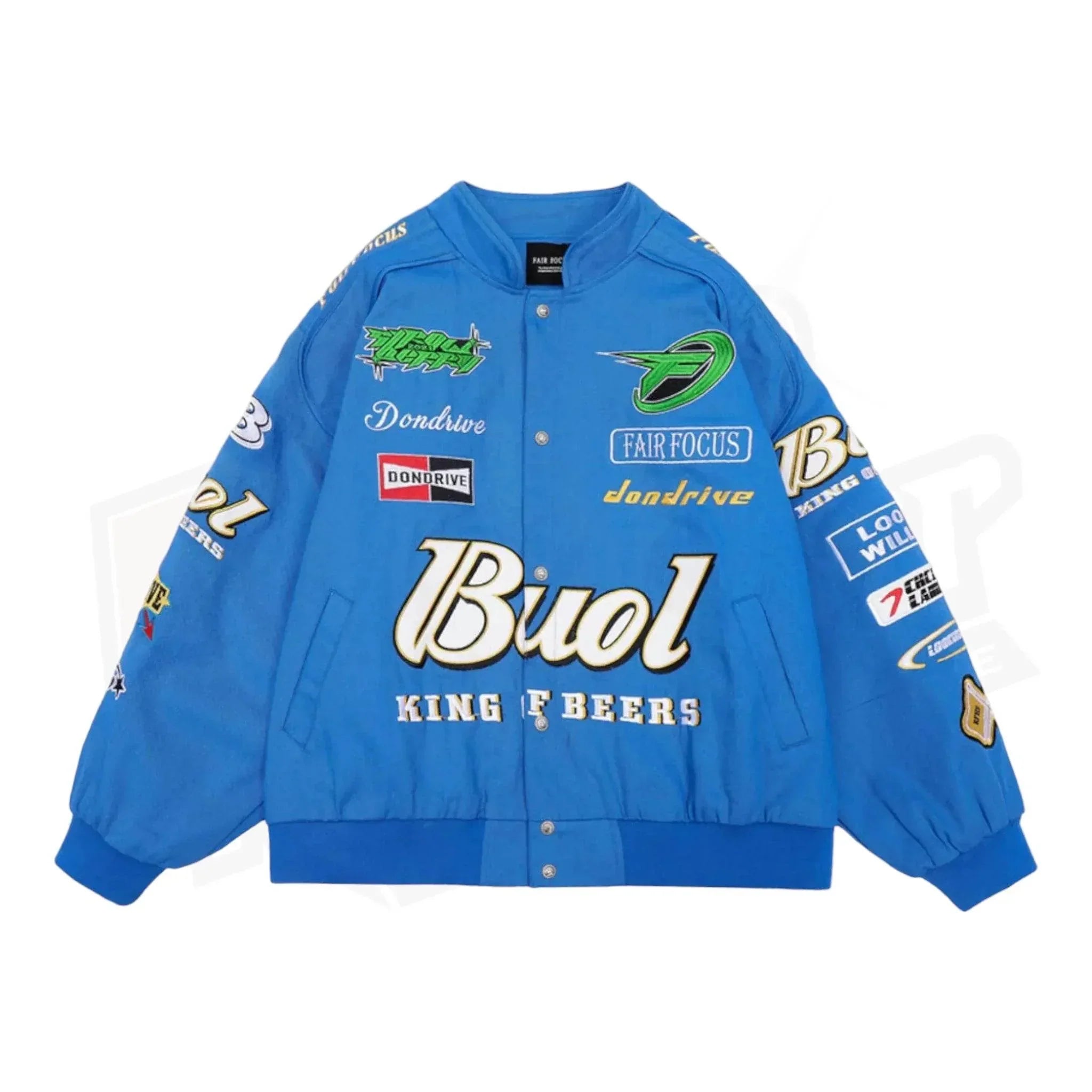 Fair Focus Embroidered Racing Jacket