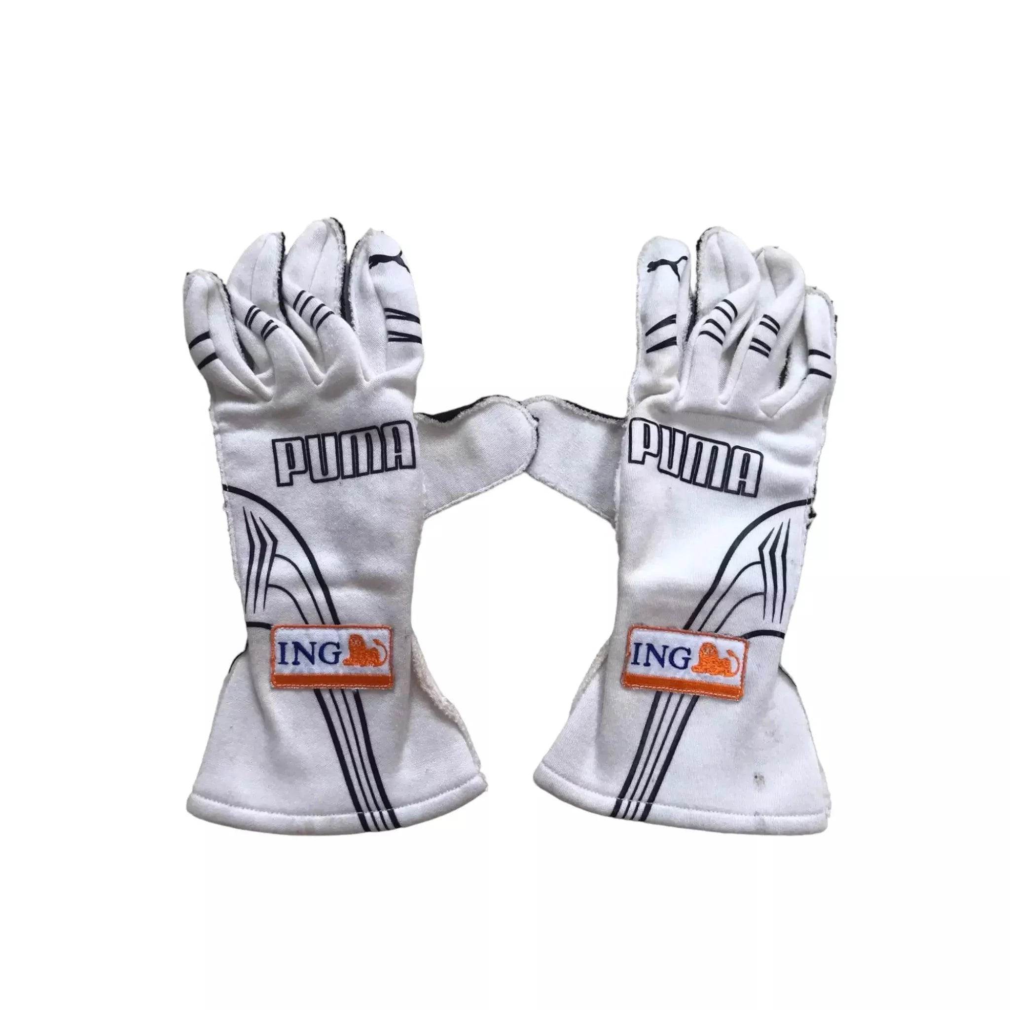 2009 Fernando Alonso ING Renault F1 Puma Gloves - Dash Racegear Store