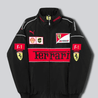 Ferrari F1 Vintage black Jacket - Dash Racegear Store