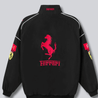 Ferrari F1 Vintage black Jacket - Dash Racegear Store