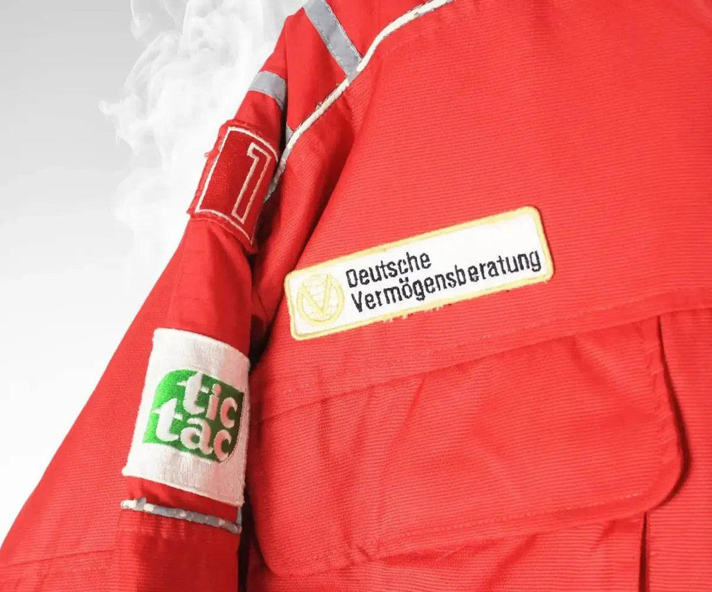 Michael Schumacher Embroidered Vintage Ferrari Shell Jacket