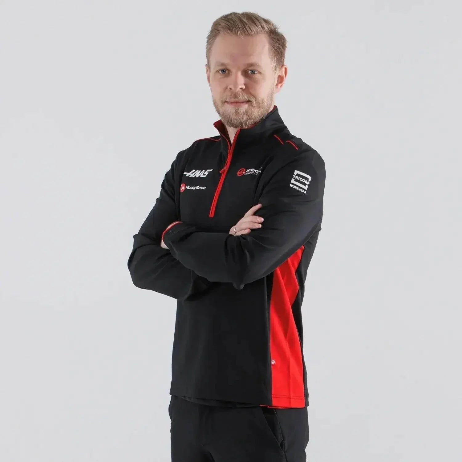 Fitted Zip Sweater / Haas F1 Team