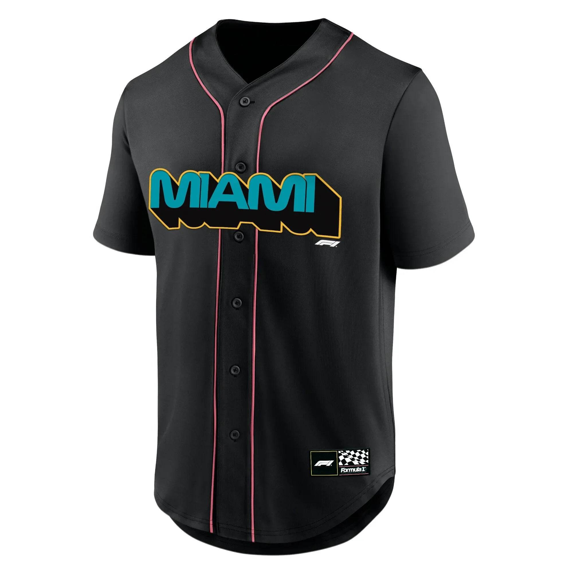 Formula 1 Miami Franchise Baseball Jersey
