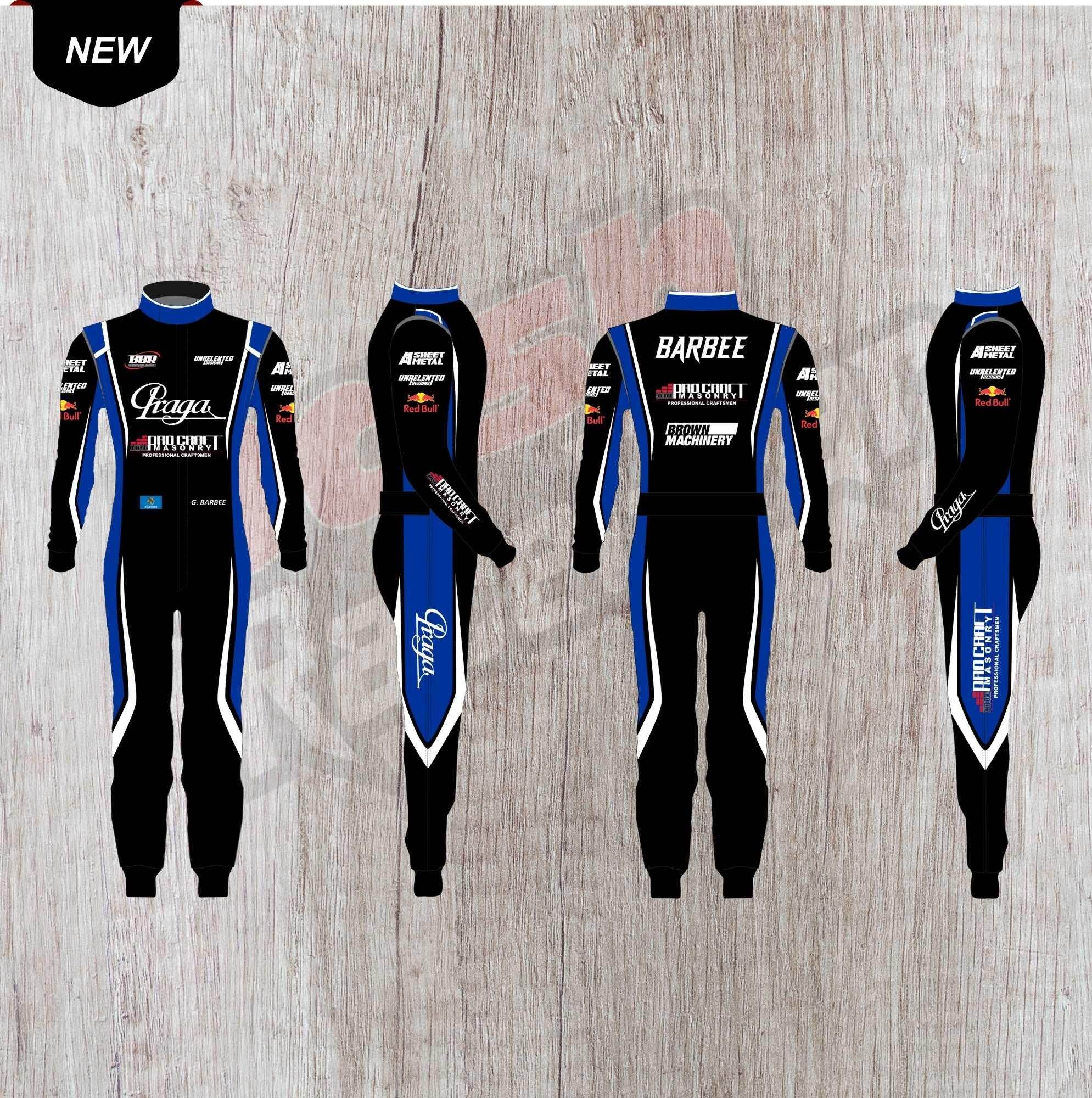G.Barbee Customized Praga Kart Suit - Dash Racegear Store