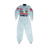 GILLES VILLENEUVE SIGNED Ferrari 1980 F1 REPLICA Race SUIT - Dash Racegear Store