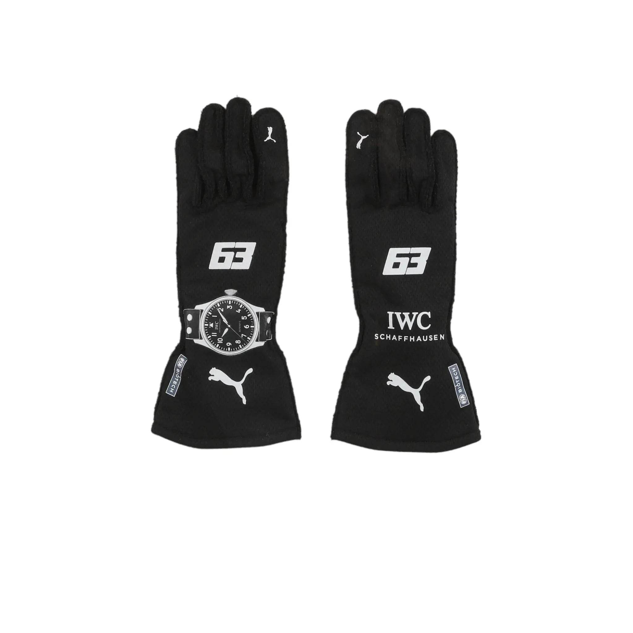 2023 George Russell Mercedes-AMG Petronas F1 Team Replica Race Gloves - Dash Racegear Store