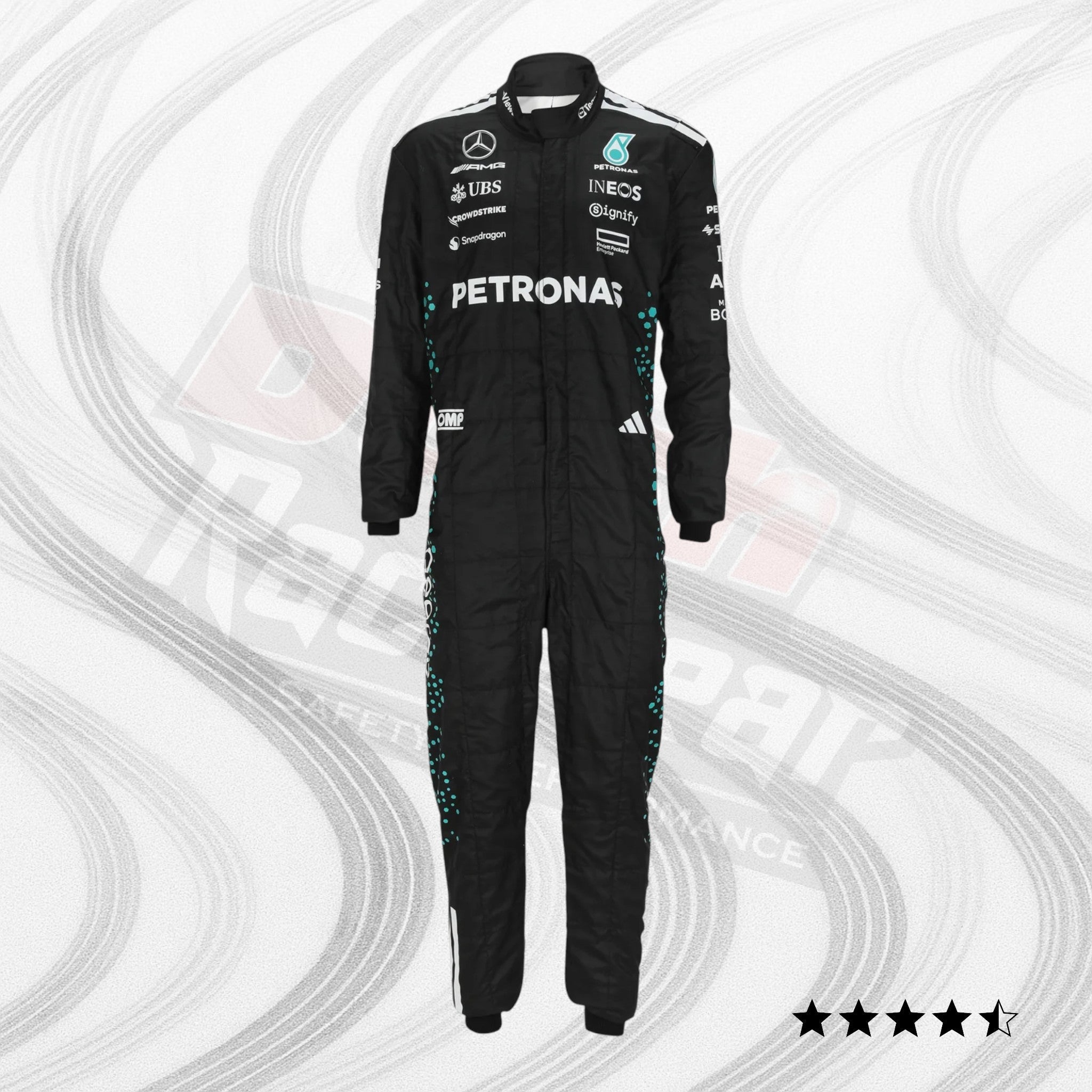 George Russell 2025 Mercedes-AMG Petronas Replica Race Suit