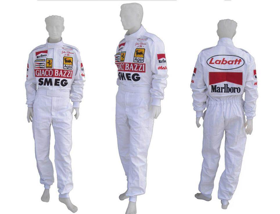 Gilles Villeneuve 1980 Racing Suit Replica | Ferrari F1 | Dash Racegear
