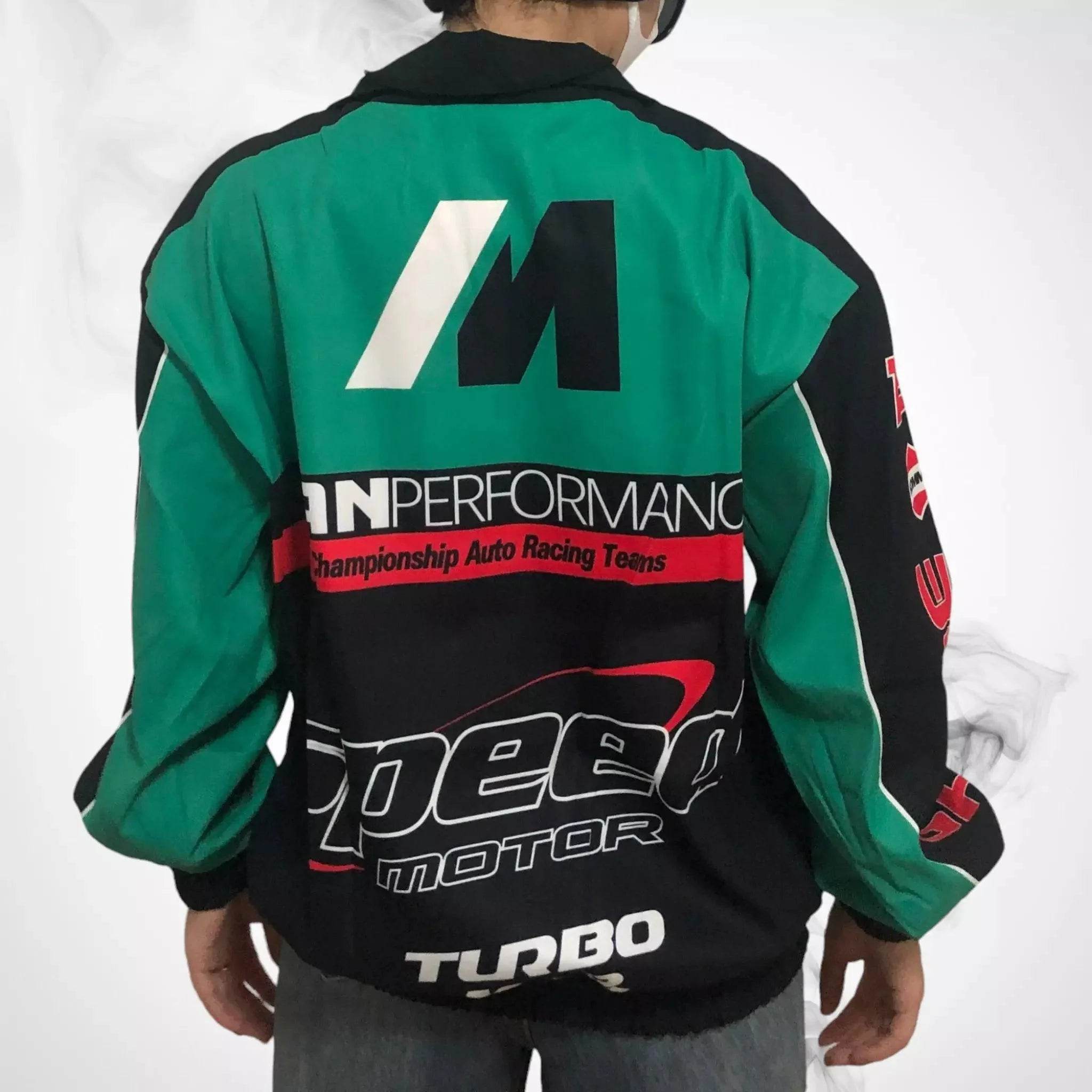 Speed Motor Green racing f1 jacket - Dash Racegear Store