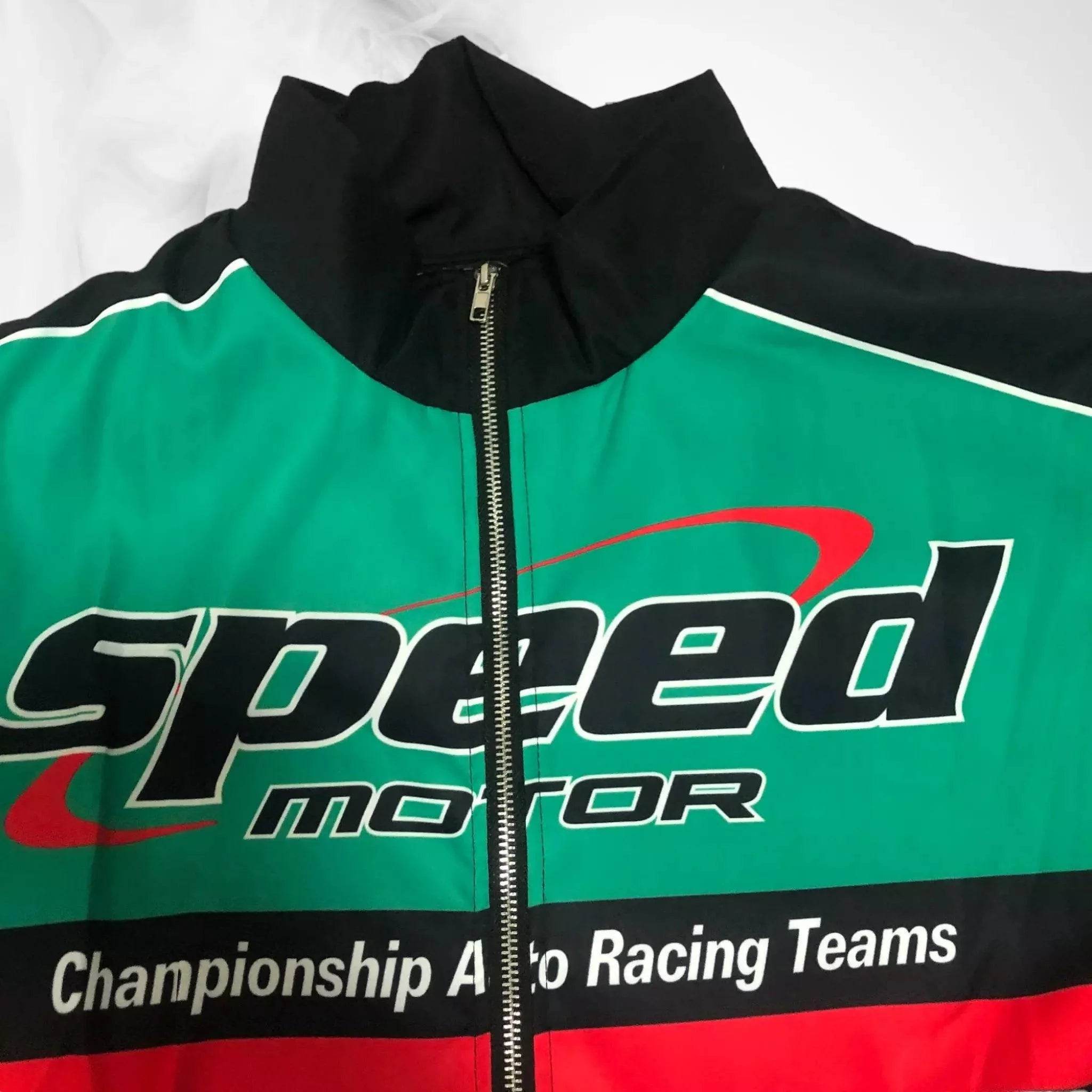 Speed Motor Green racing f1 jacket - Dash Racegear Store