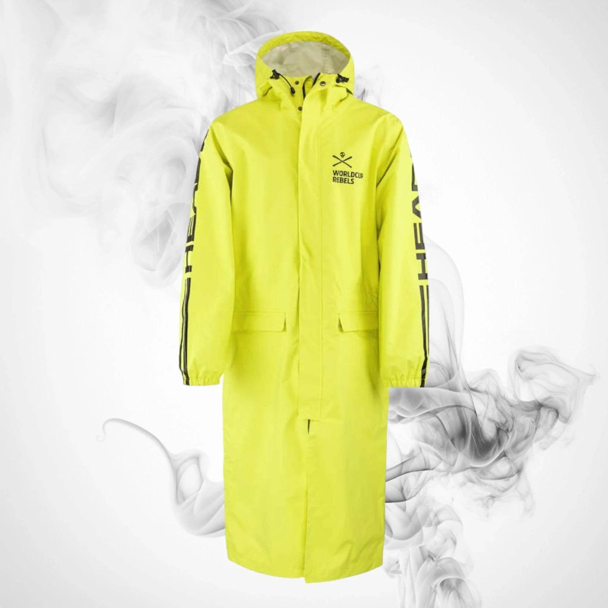 Ski HEAD Race Rain Coat Yellow Junior - 2022/23 - Dash Racegear Store