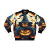 Halloween Jack O Lantern Unisex Bomber Jacket - Dash Racegear Store