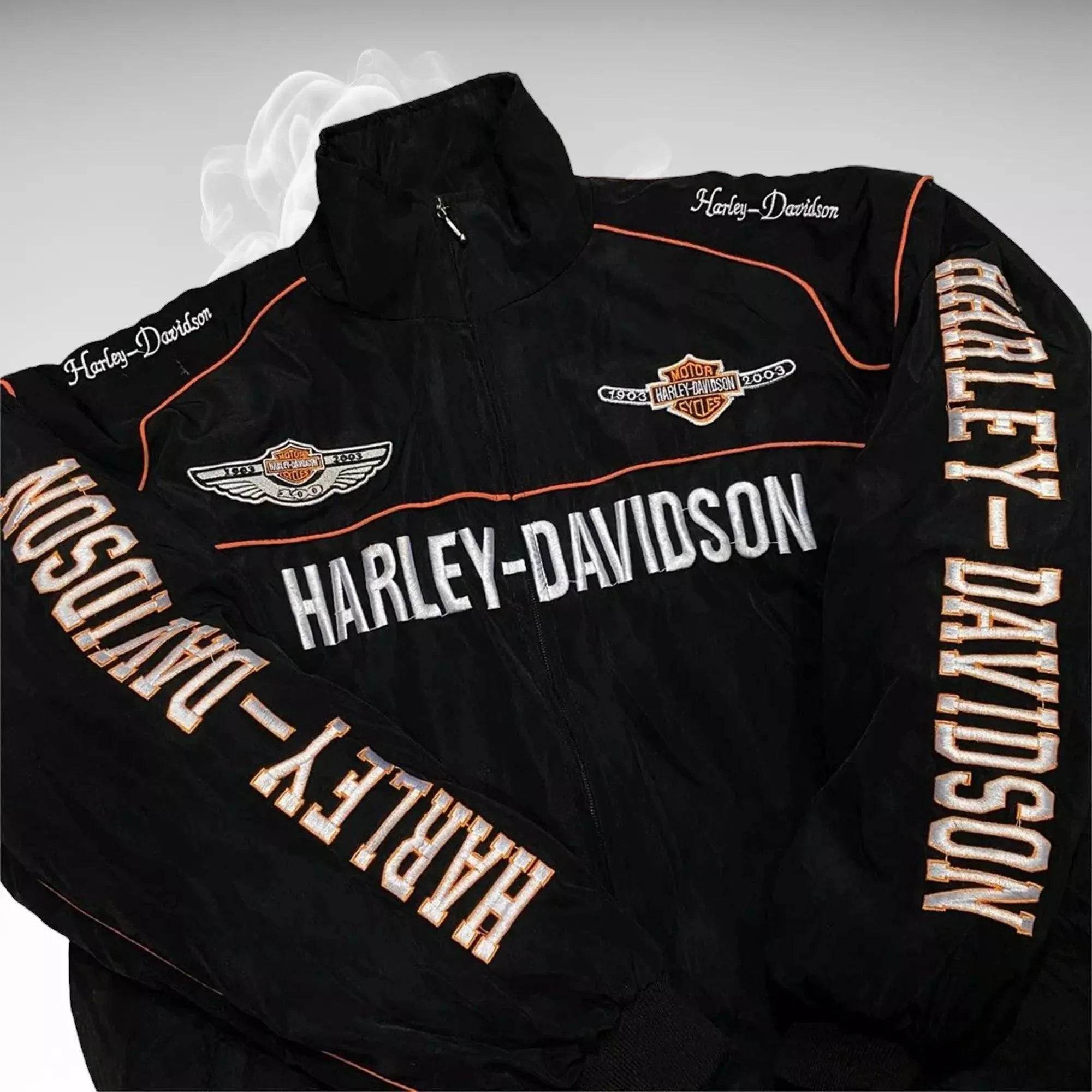Exclusive Limited Edition Harley Davidson Retro F1 Racing Jacket - Dash Racegear Store